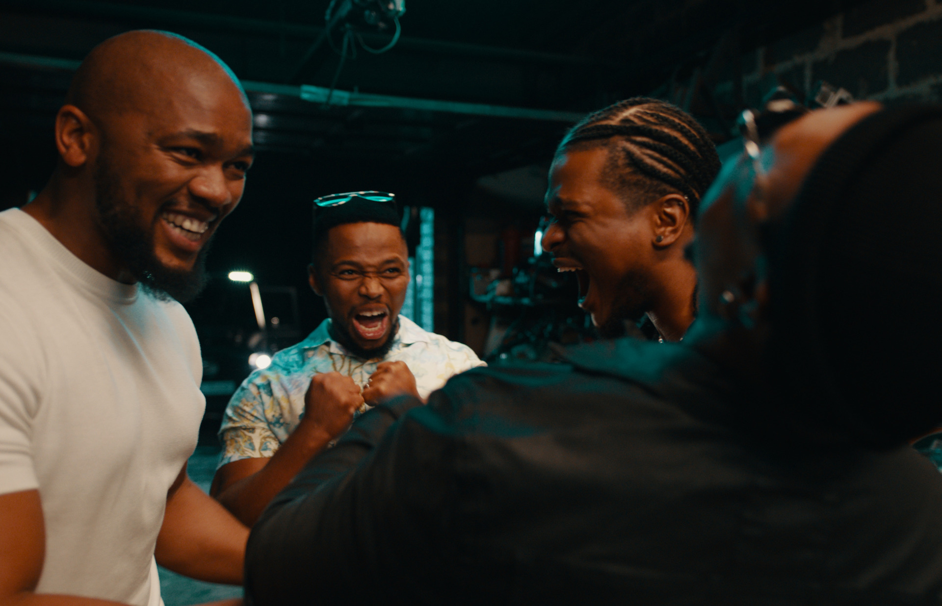 The guys are getting wild in Adulting S2 on Showmax