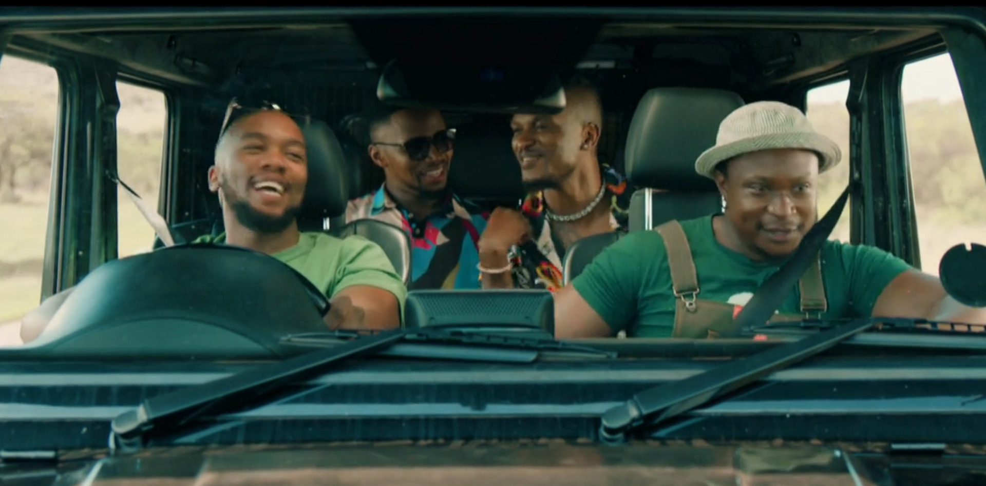 Bonga and the boys are driving to Sun City in Adulting