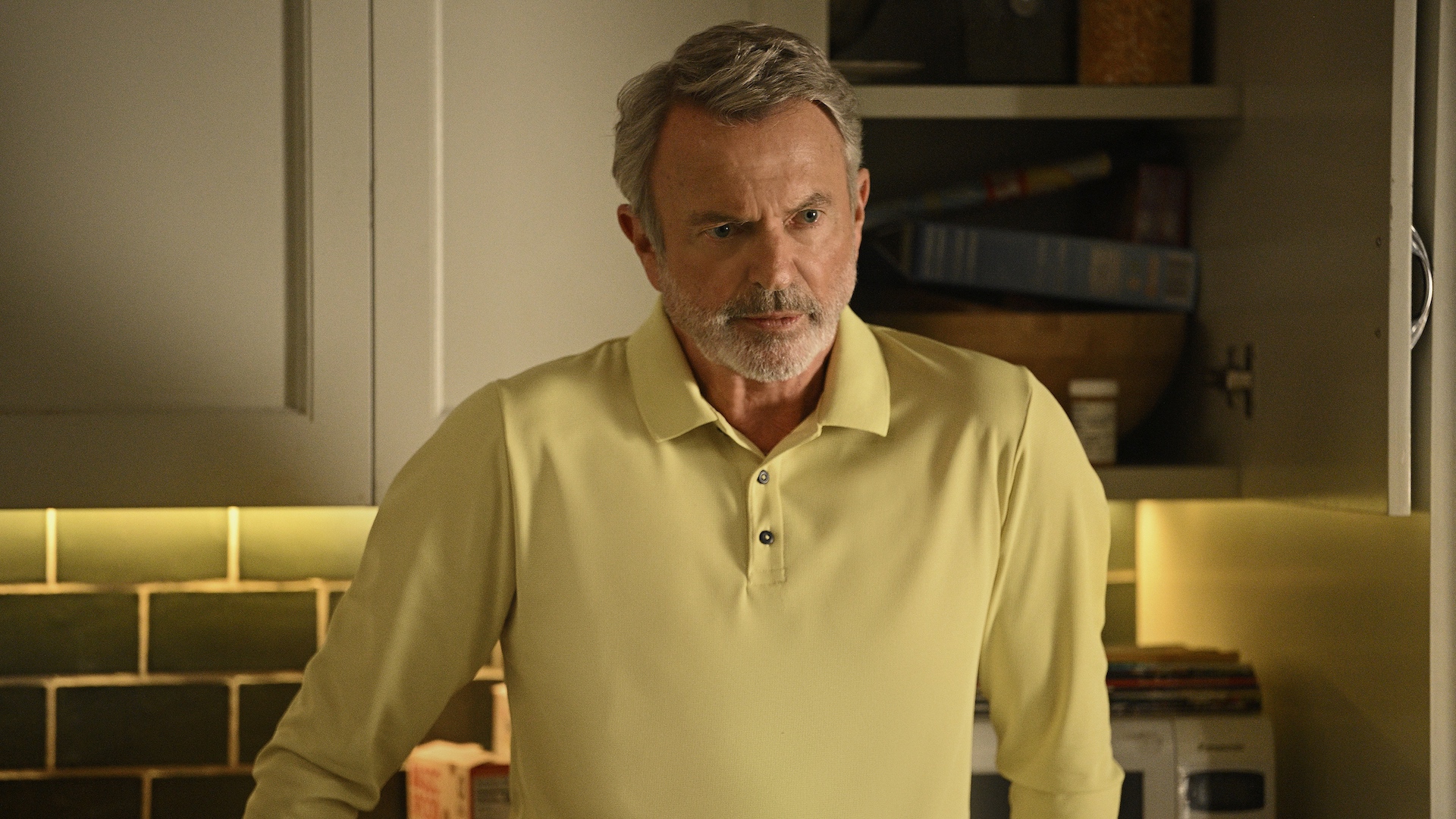Sam Neill as Stan in Apples Never Fall