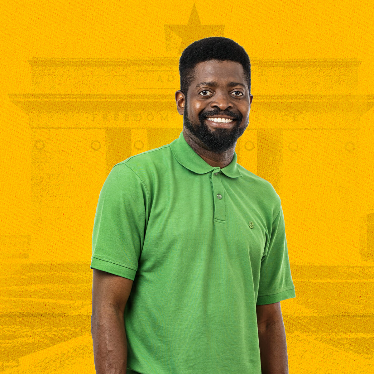 Basketmouth is Boniface in Ghana Jollof on Showmax