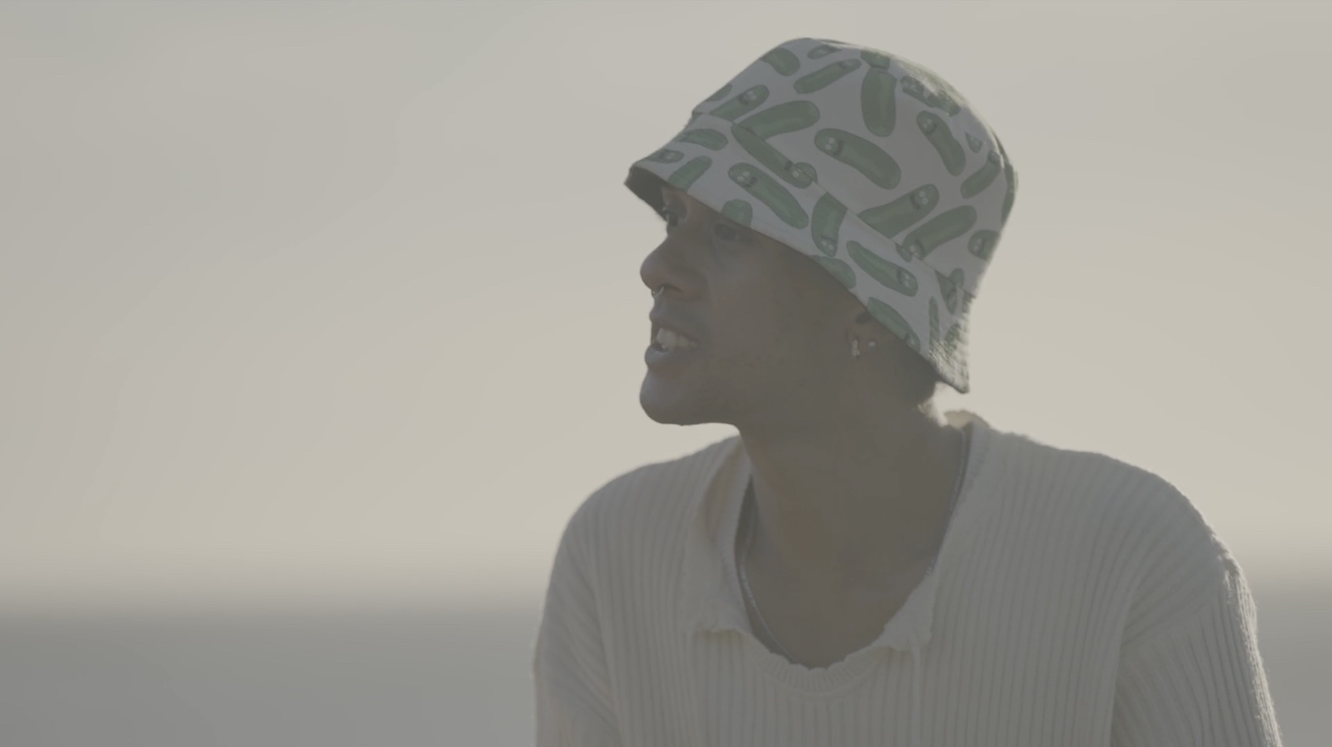 Wade/Ina’s pickle hat for the beach in Beaulah: Queens van die Kaap