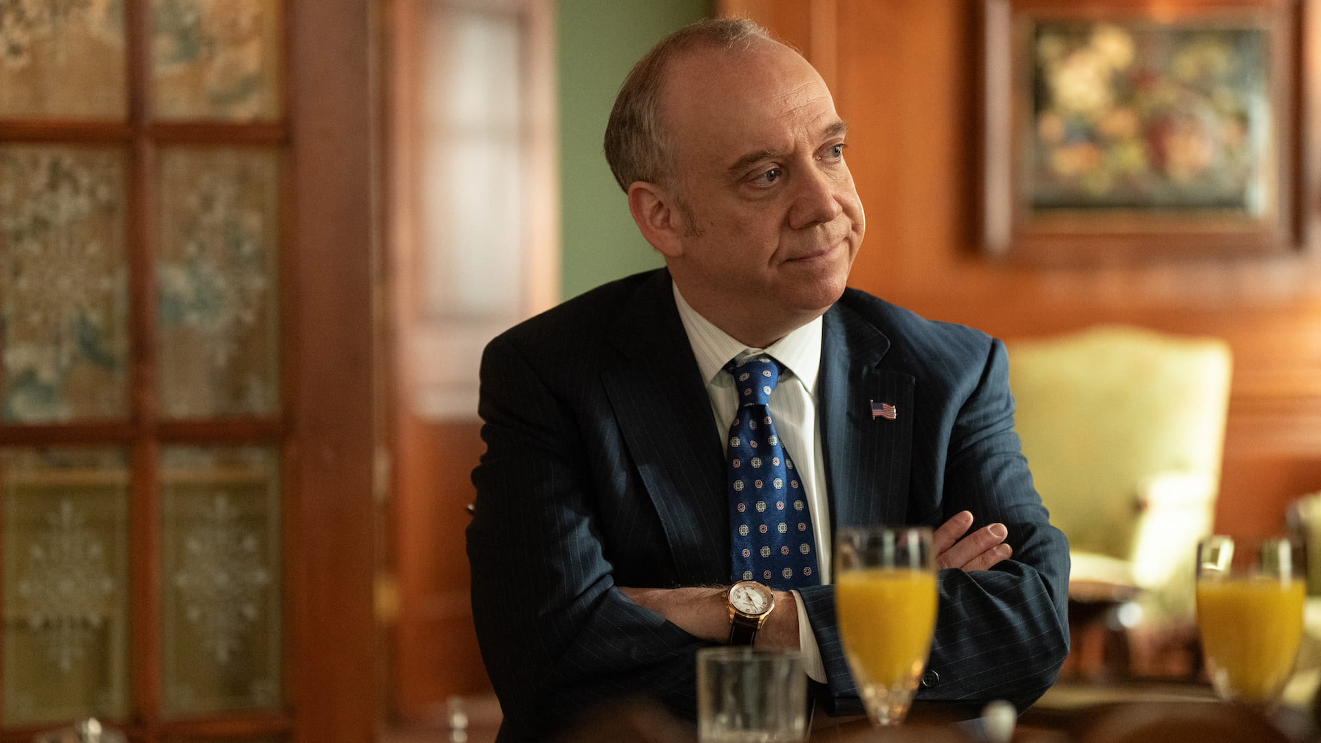 Paul Giamatti as Chuck Rhoades in Billions