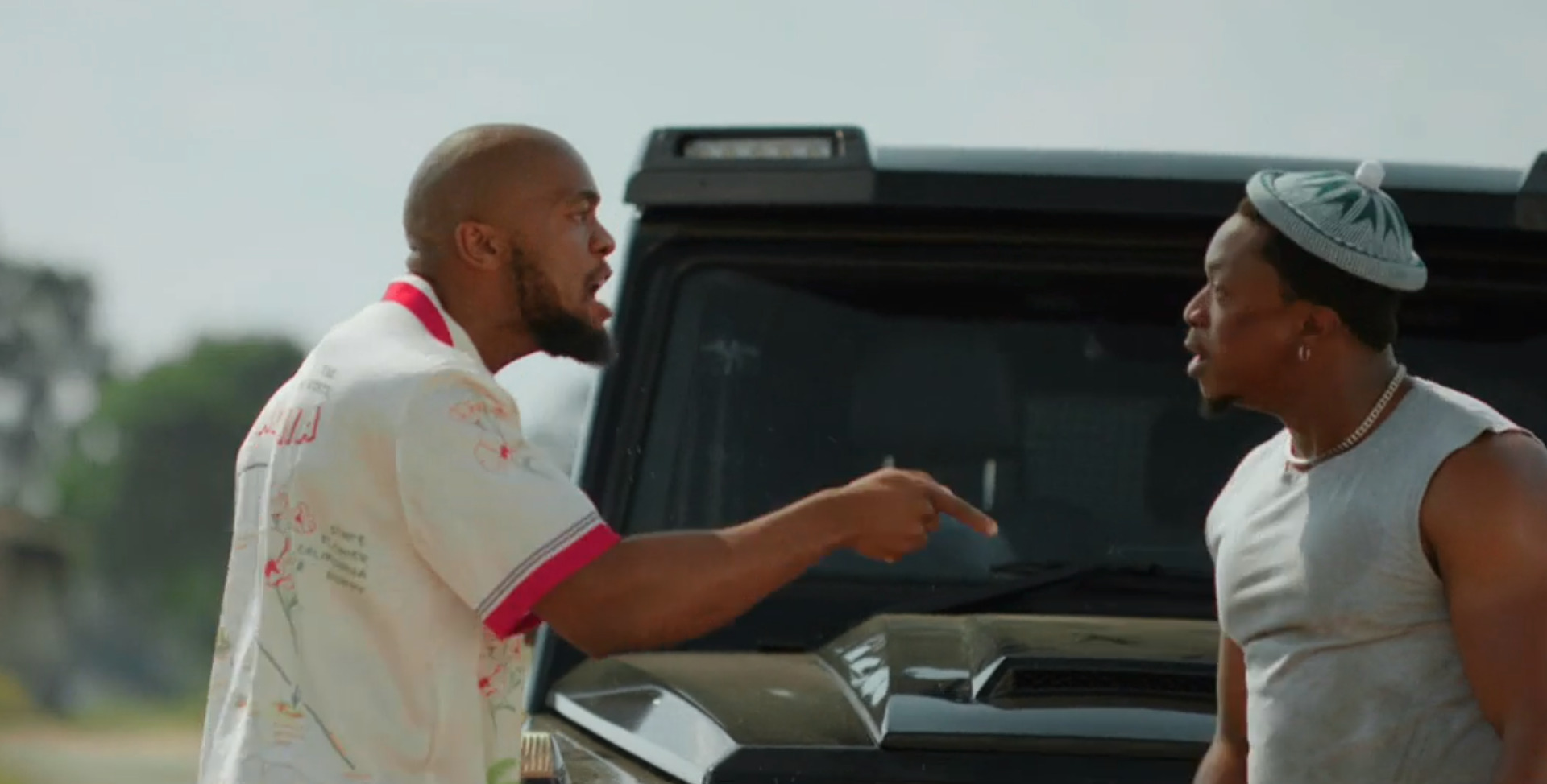 Bonga and Eric in Adulting on Showmax
