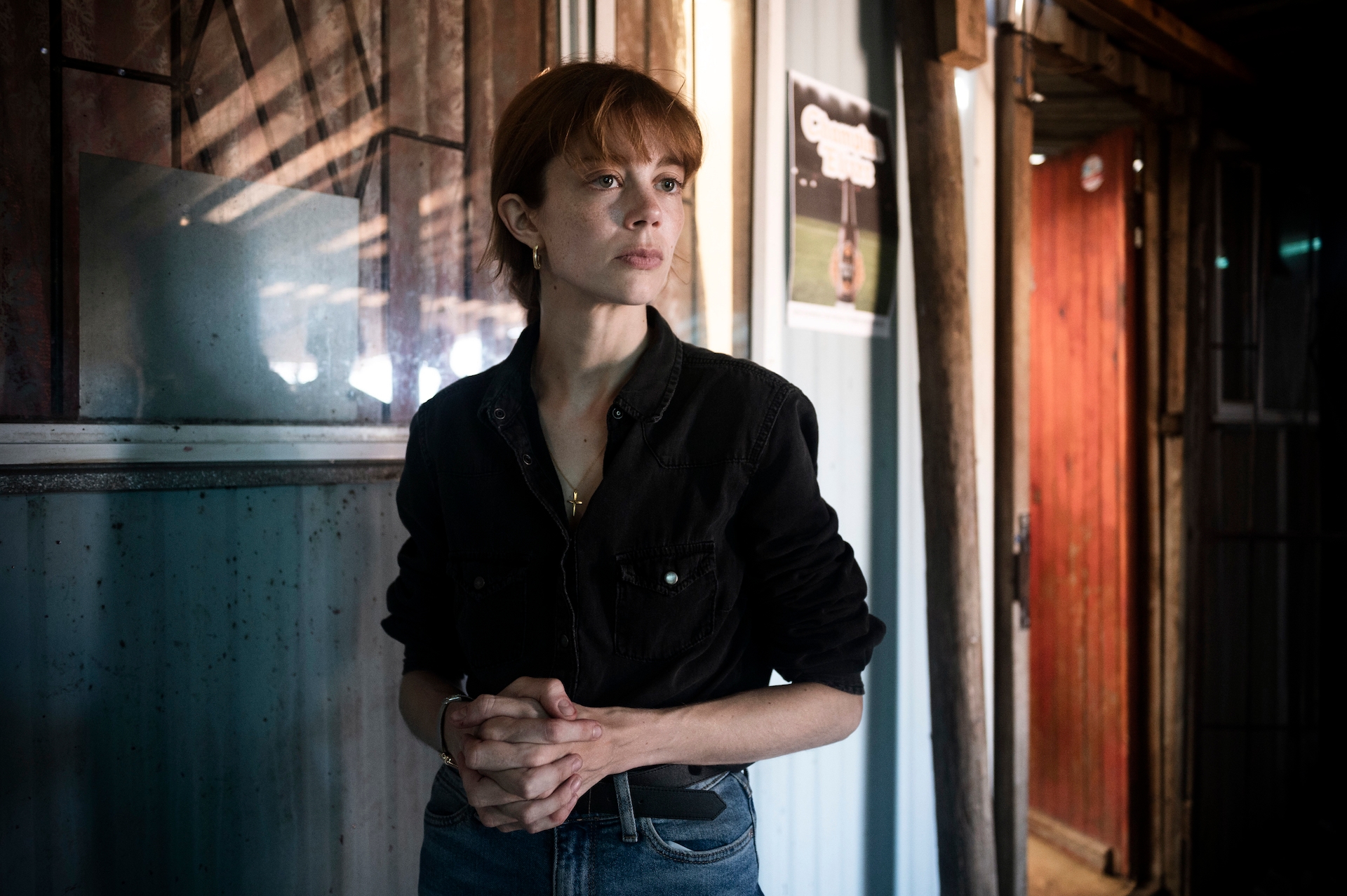 Charlotte Hope as Micki Pistorius in Catch Me A Killer