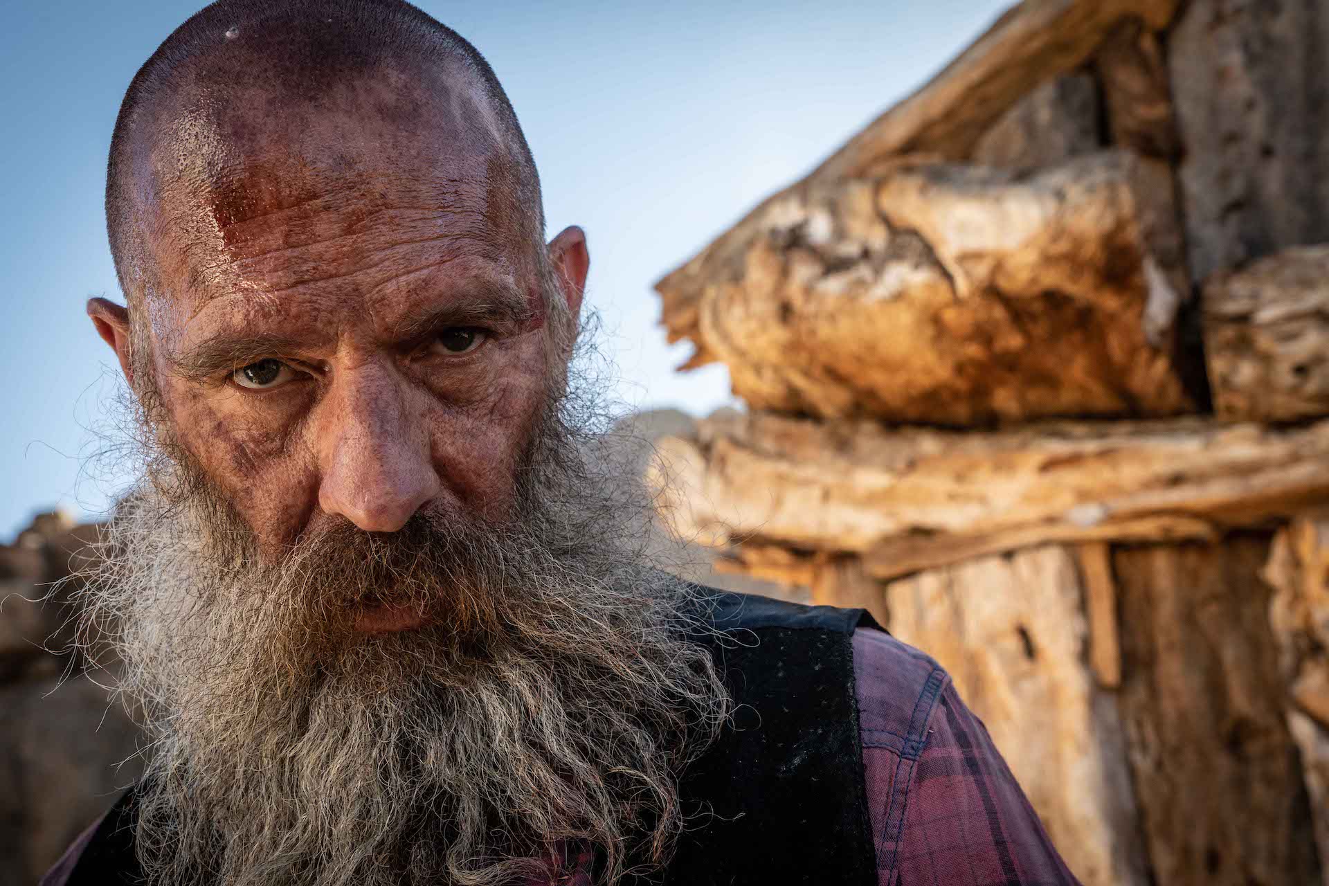 Neil Sandilands as Freddy Greyling in Desert Rose on Showmax