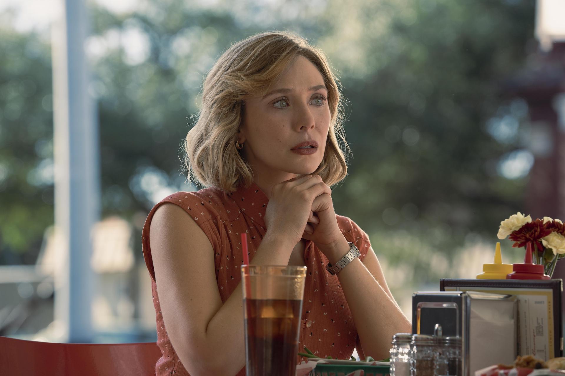 Elizabeth Olsen as Candy Montgomery in Love & Death S1
