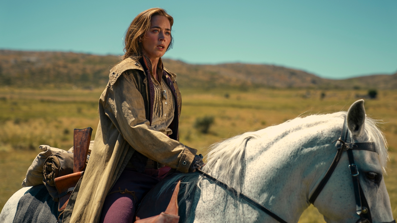 The English starring Emily Blunt is on Showmax