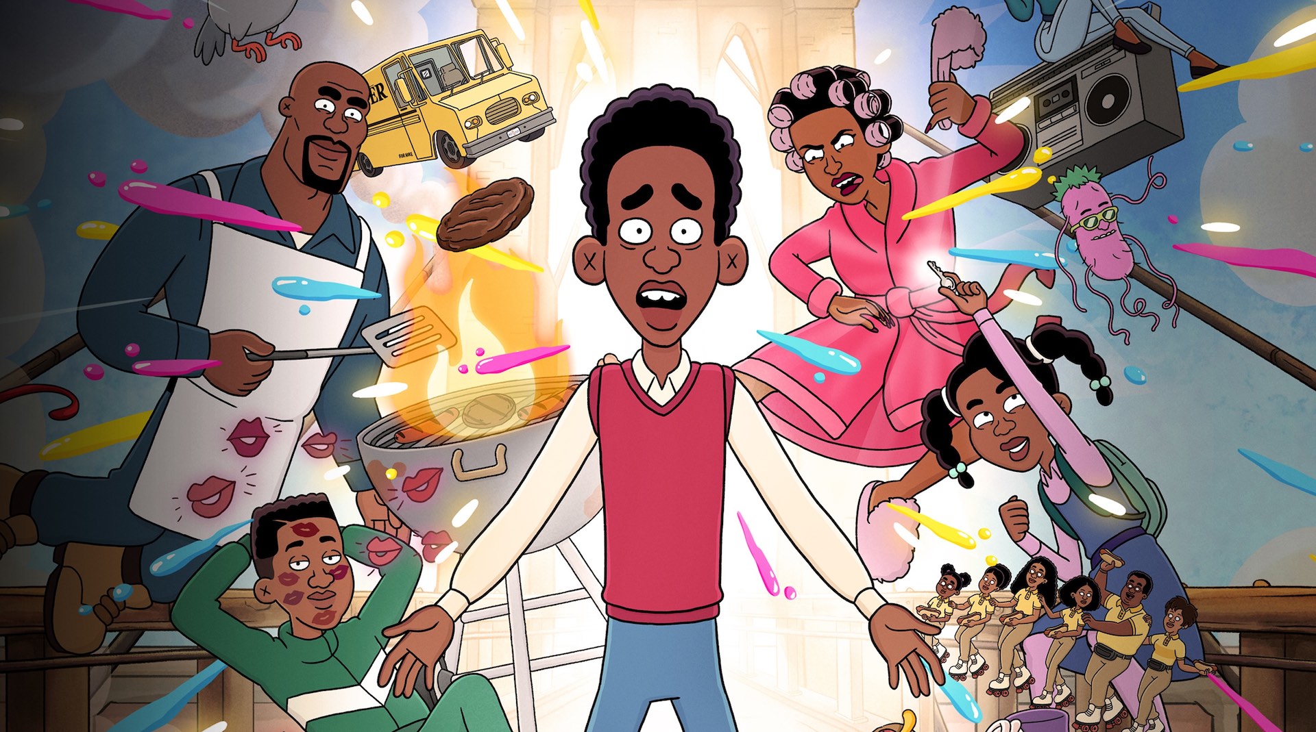 Cartoon image of Everybody Still Hates Chris