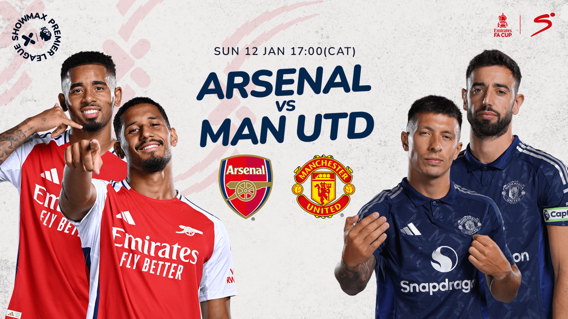 FA Cup PR Banner Ars v Man