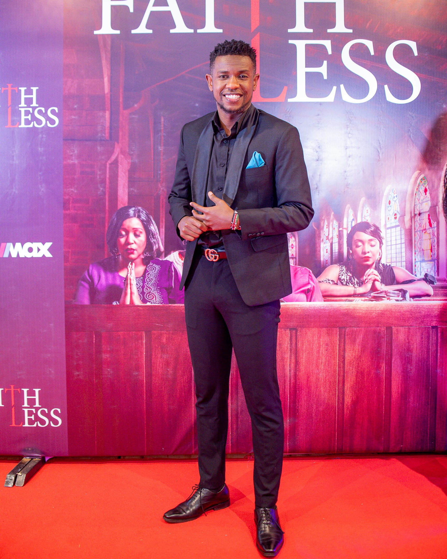 Faithless premiere host Lotan Salapai