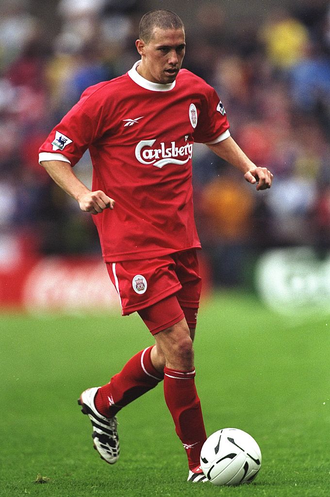 Sean Dundee of Liverpool on the ball during the pre-season tournament match against St Patricks Athletic in Dublin.