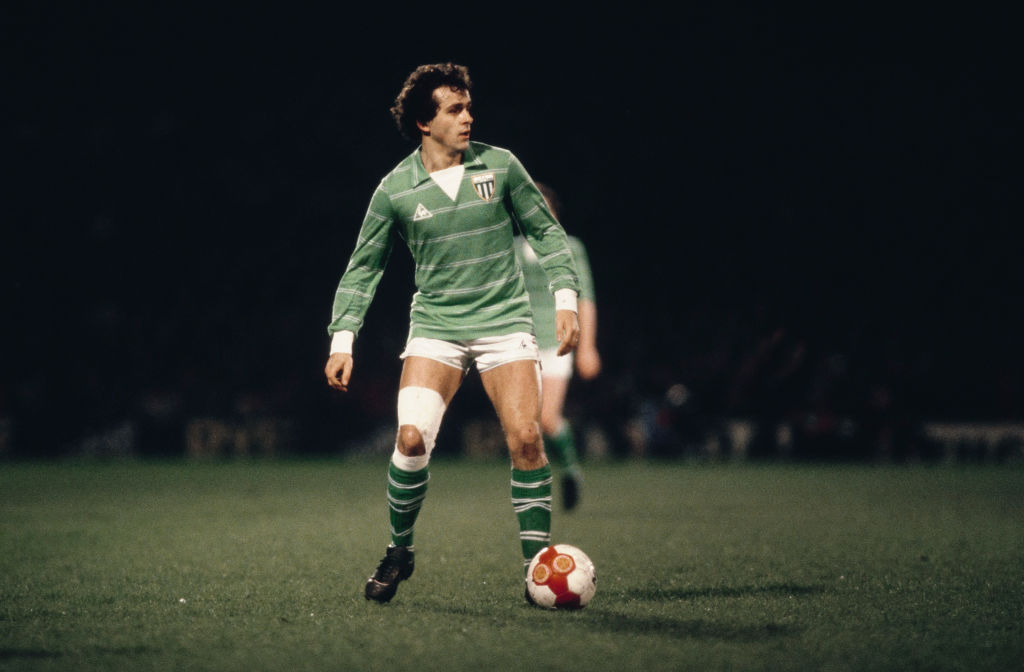 Michel Platini St Etienne 1981