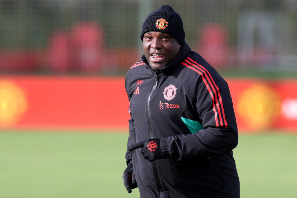 Manchester United assistant manager Benni McCarthy live on Showmax Premier League
