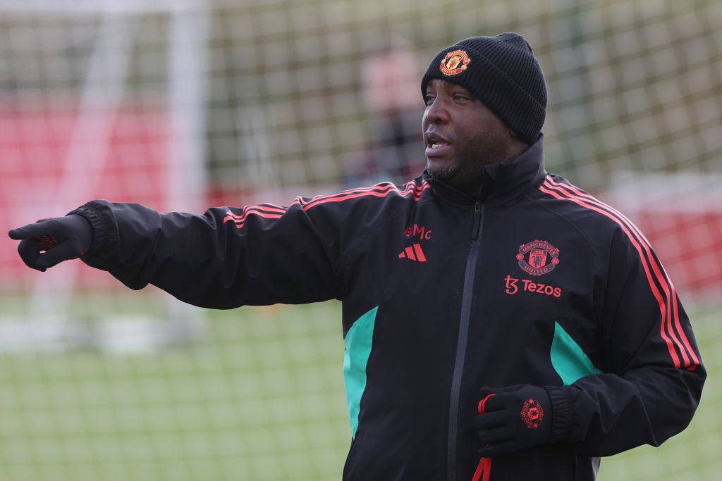 Manchester United assistant manager Benni McCarthy live on Showmax Premier League