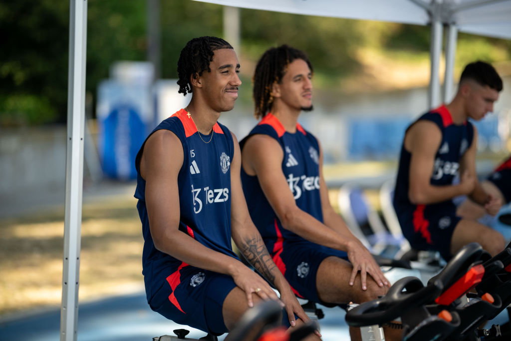 Manchester United Pre-season Training Session and Press Conference
