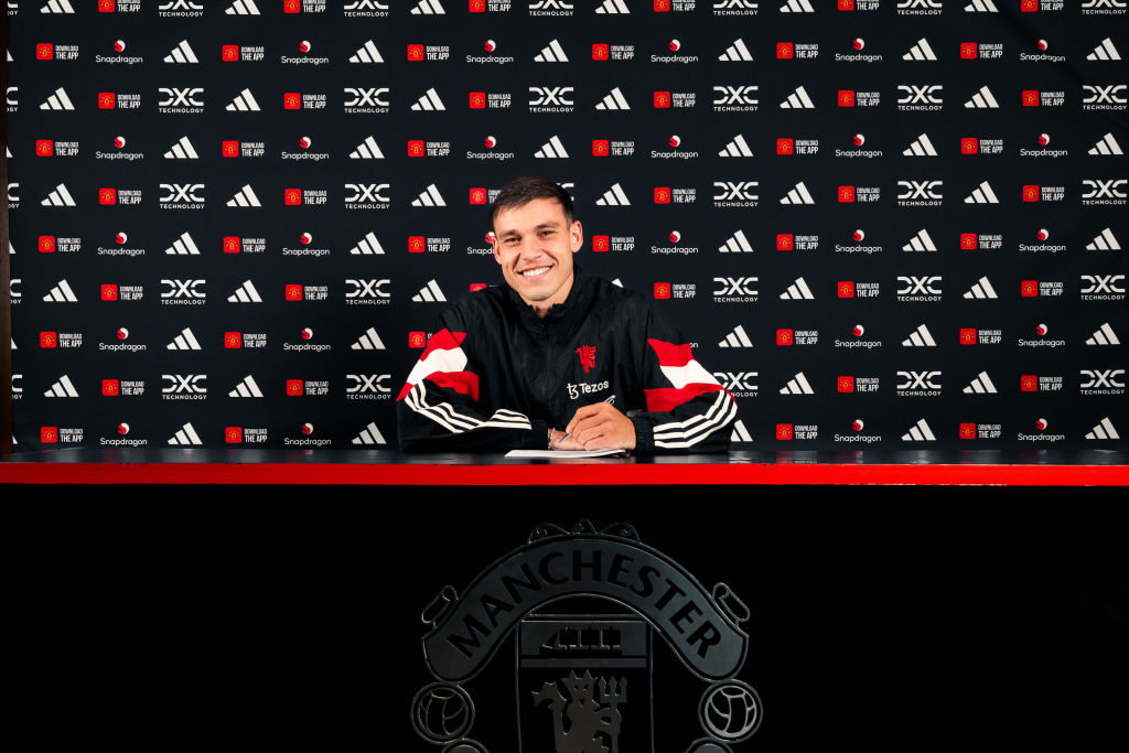 Manchester United Unveil New Signing Manuel Ugarte