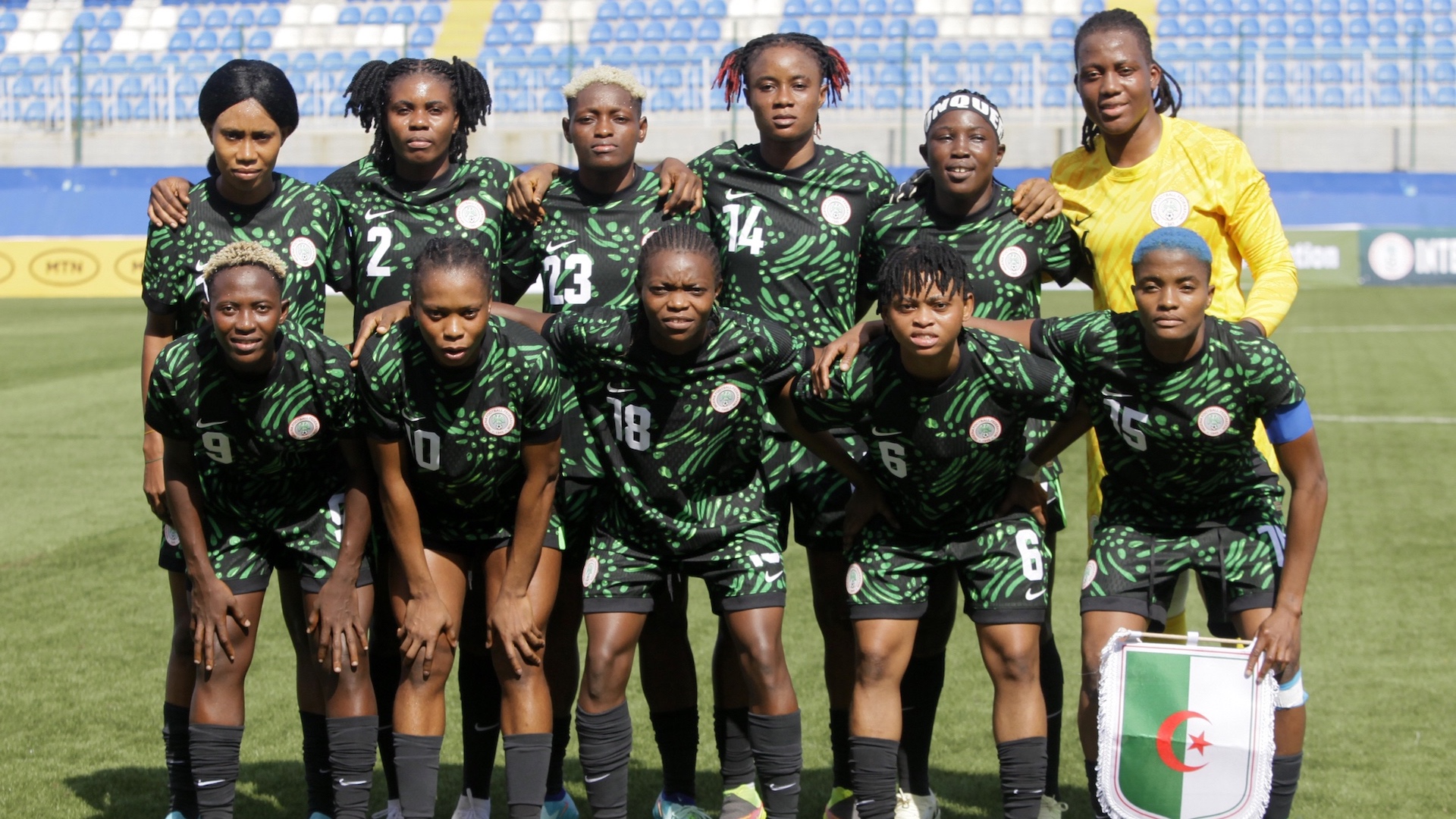 Super Falcons of Nigeria on Showmax