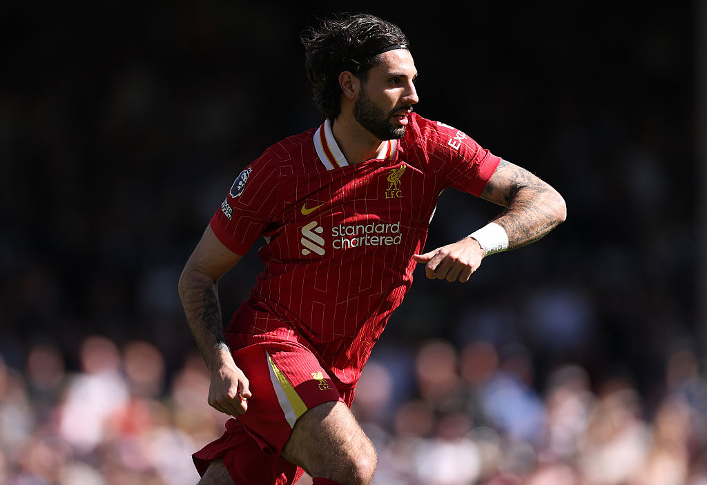 Dominik Szoboszlai of Liverpool live on Showmax Premier League