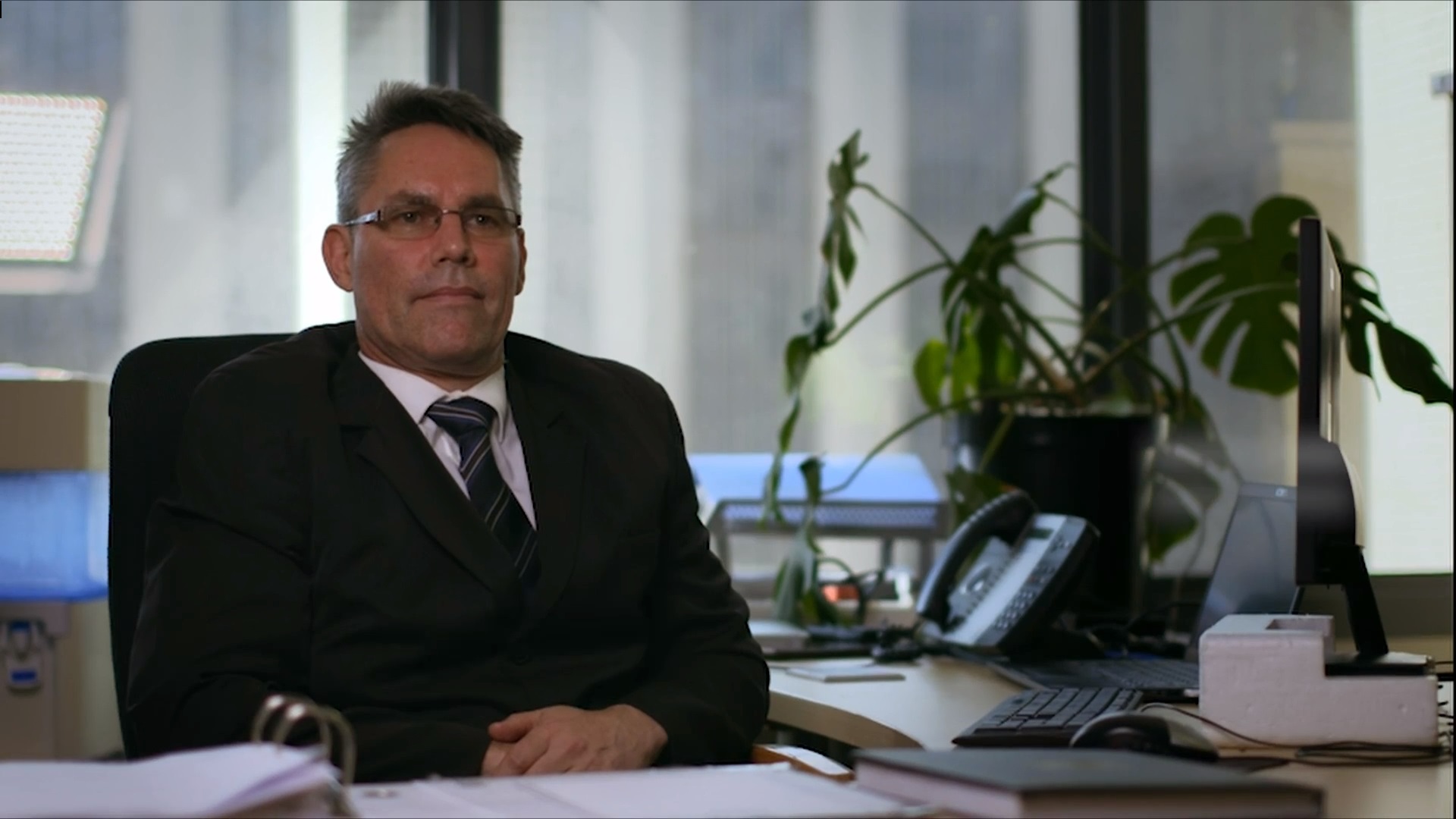 Johan Barnes in Imibuzo episode 7 on Showmax