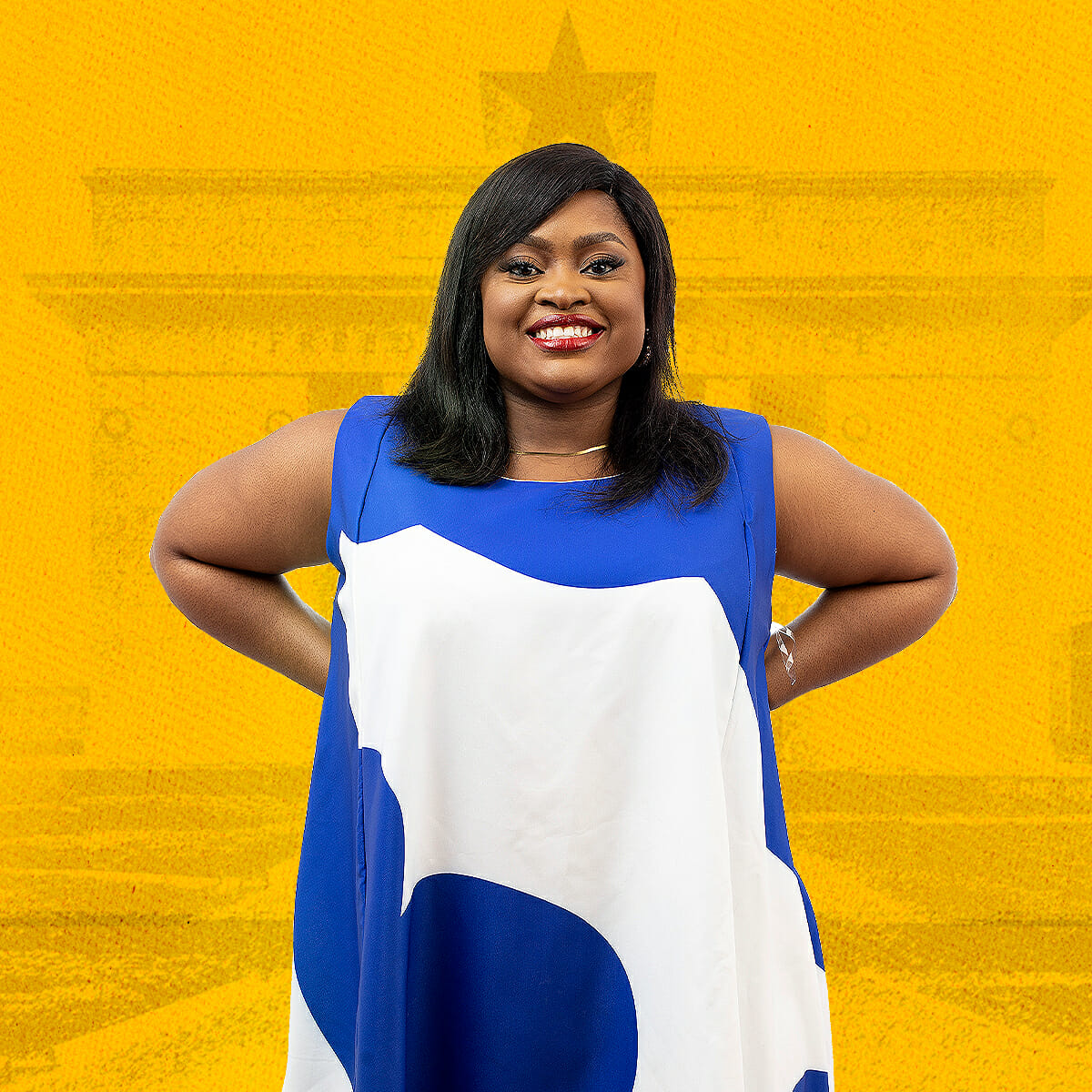 Jacinta Ocansey is Mabel Ghana Jollof Showmax