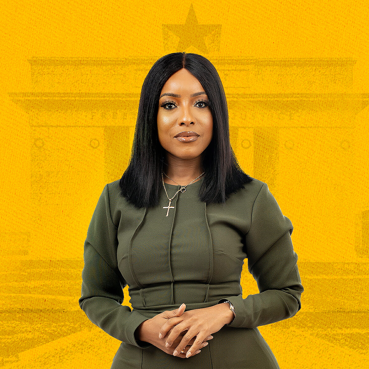 Joselyn Dumas is Abena in Ghana Jollof on Showmax