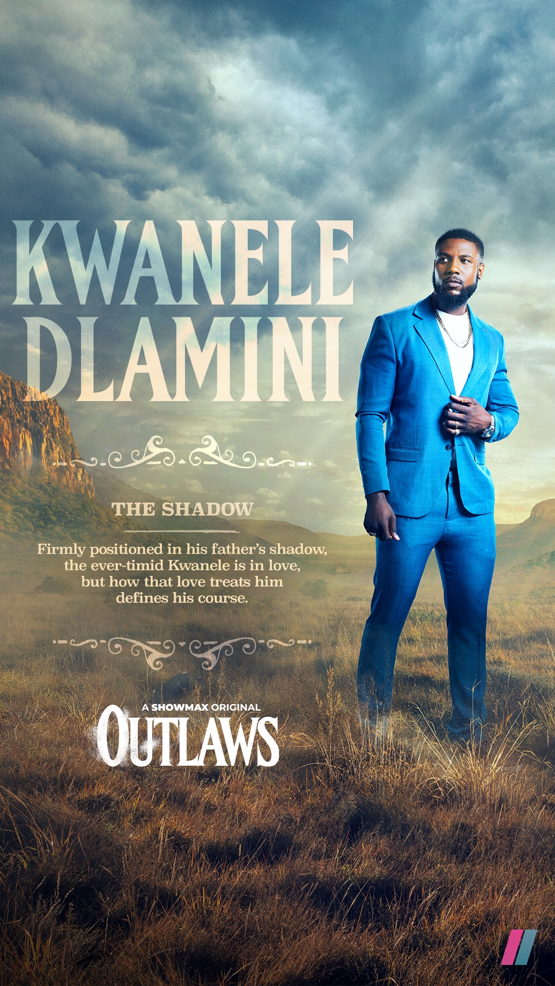 Kwanele in Outlaws on Showmax