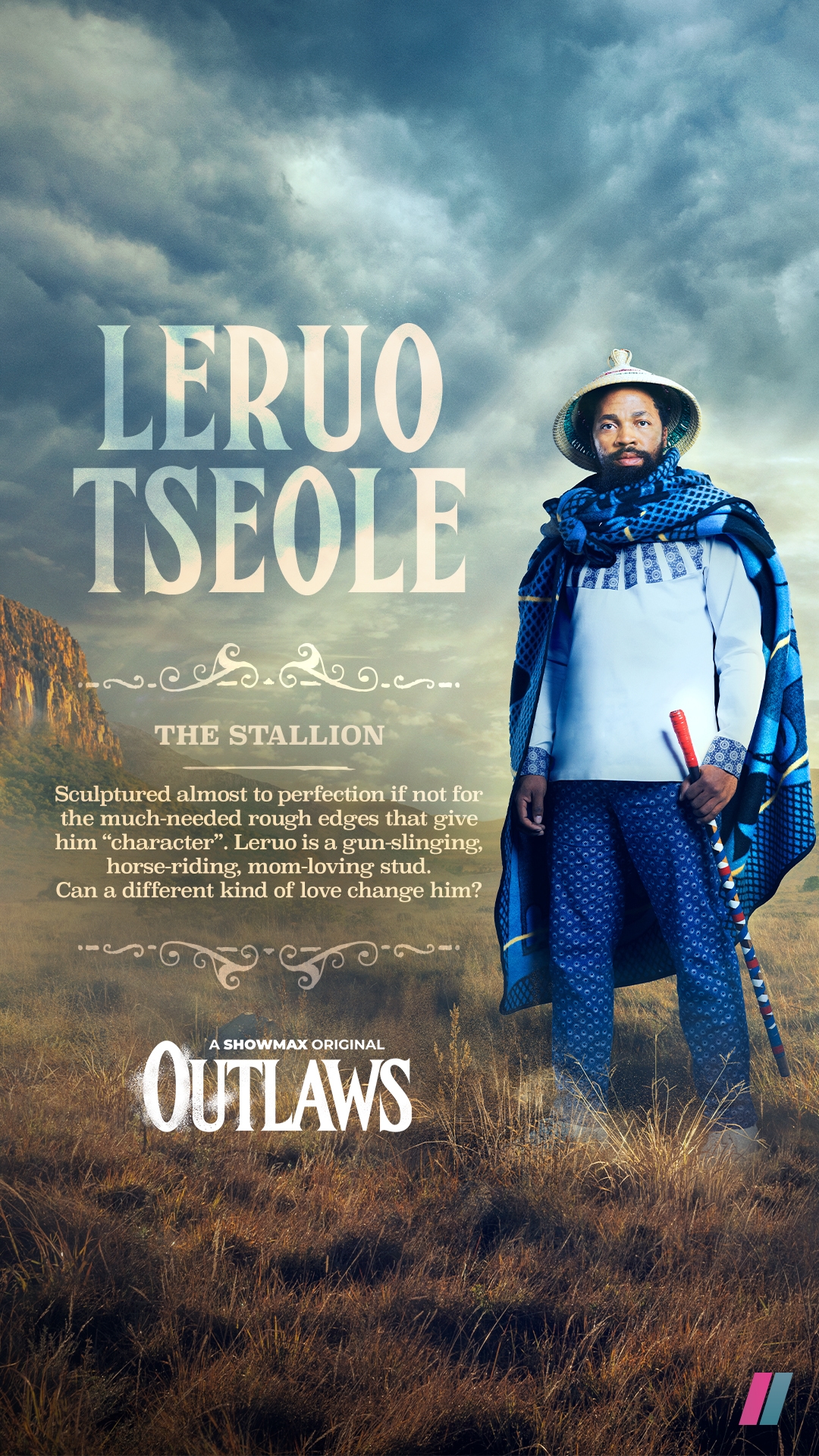 Leruo in Outlaws on Showmax