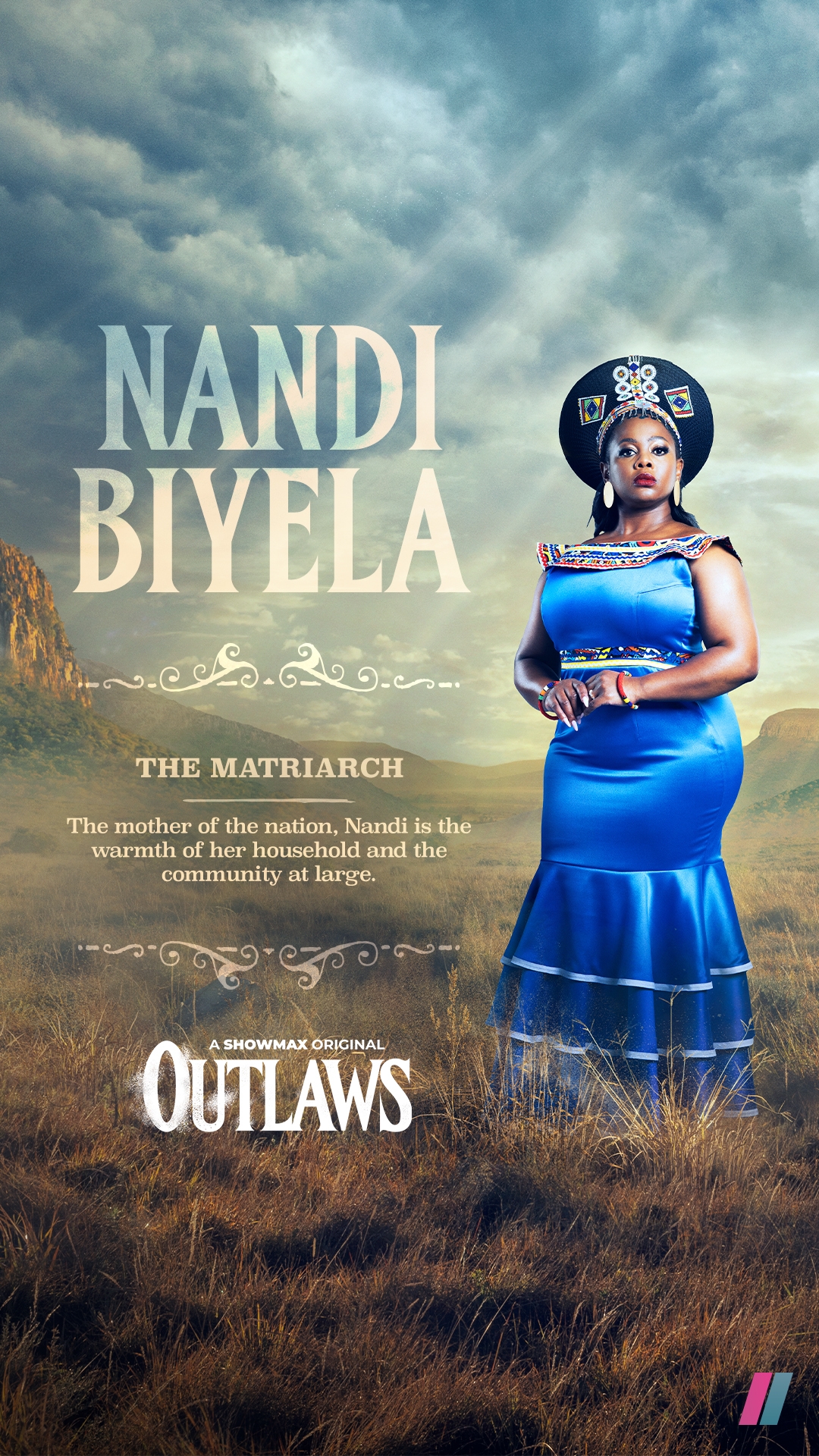 Nandi in Outlaws on Showmax
