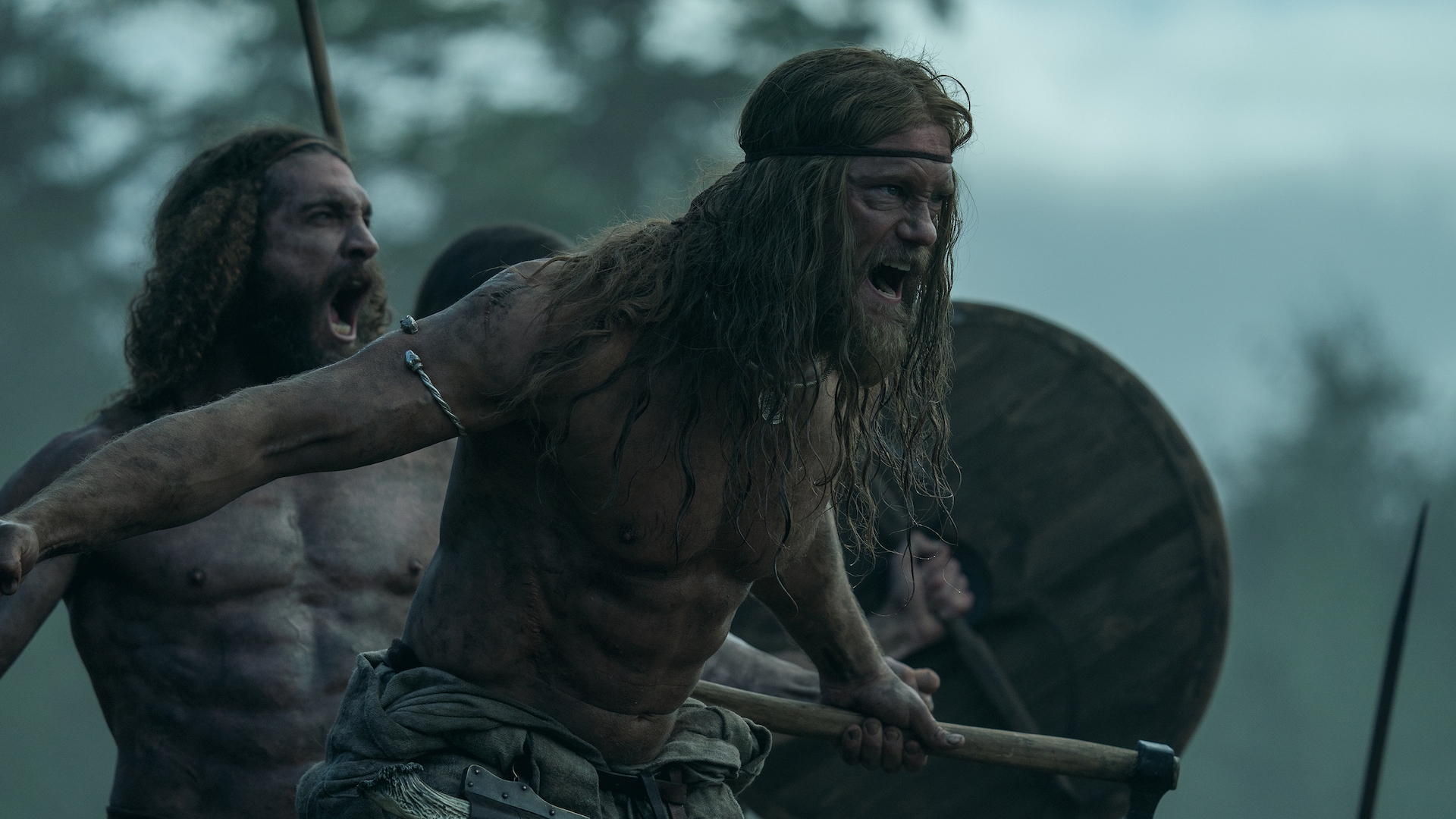 Alexander Skarsgård in The Northman on Showmax