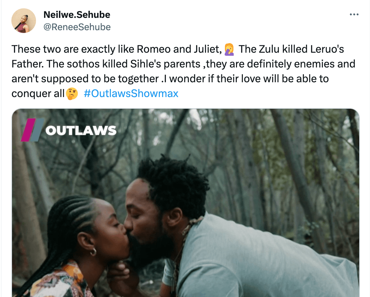 Outlaws is streaming on Showmax