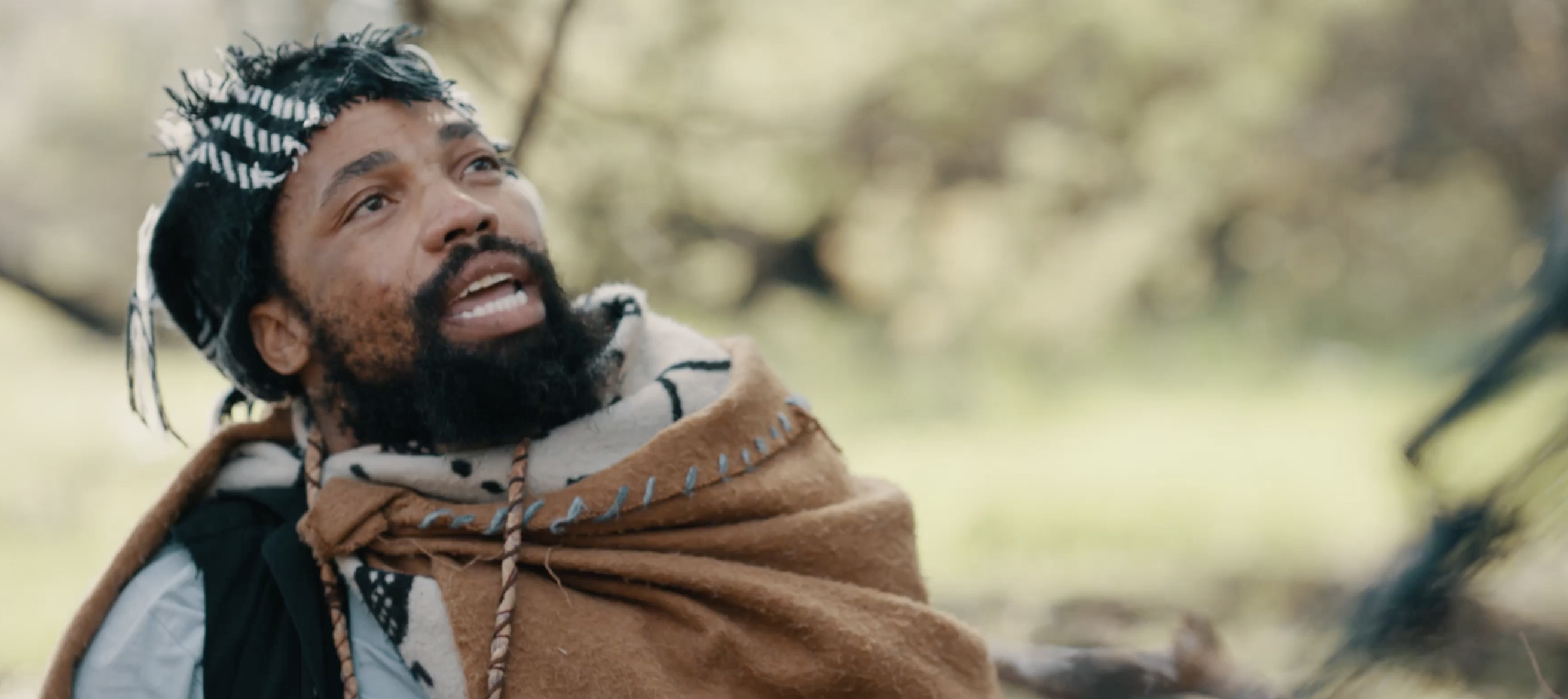 Lehlohonolo Mayeza as Leruo in Outlaws now streaming on Showmax