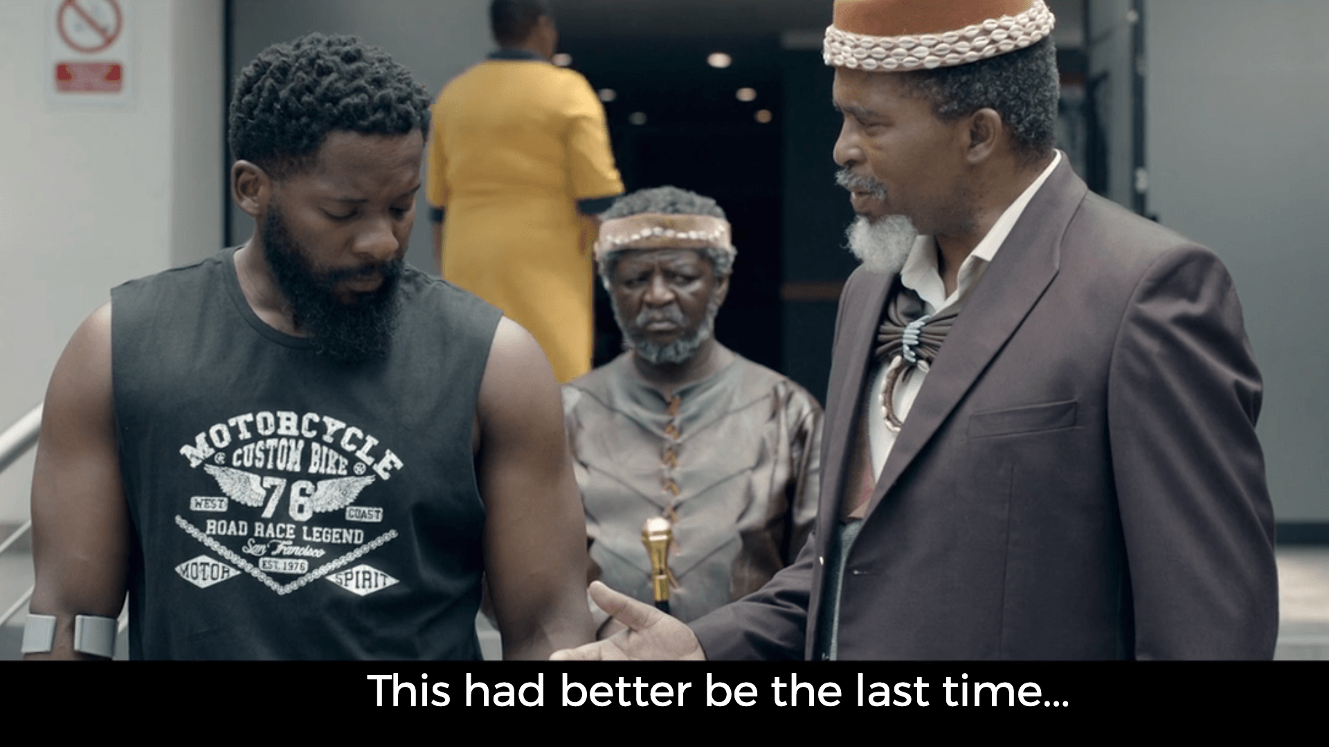 Chief Kgosi talks to Qhawe on The Wife S3