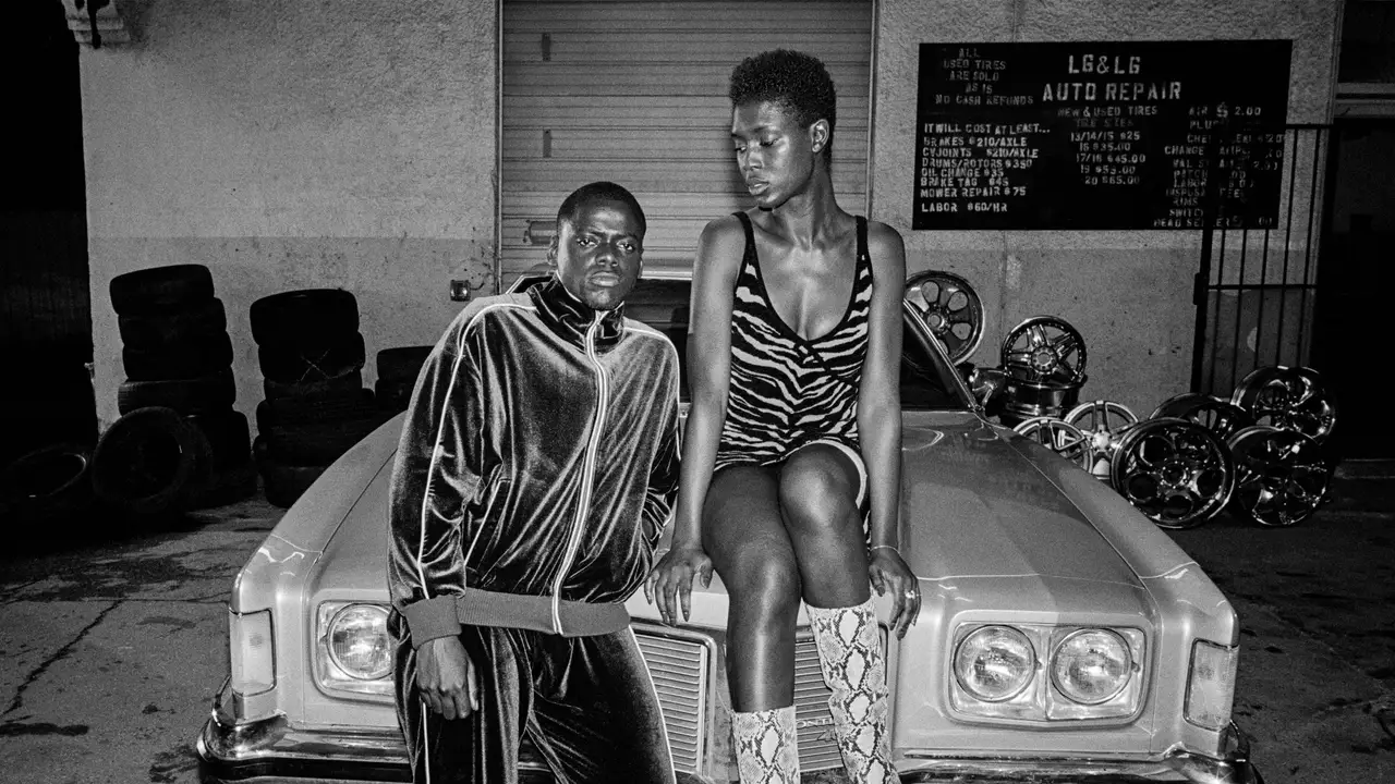 Jodie Turner-Smith as Queen and Daniel Kaluuya as Slim in Queen & Slim