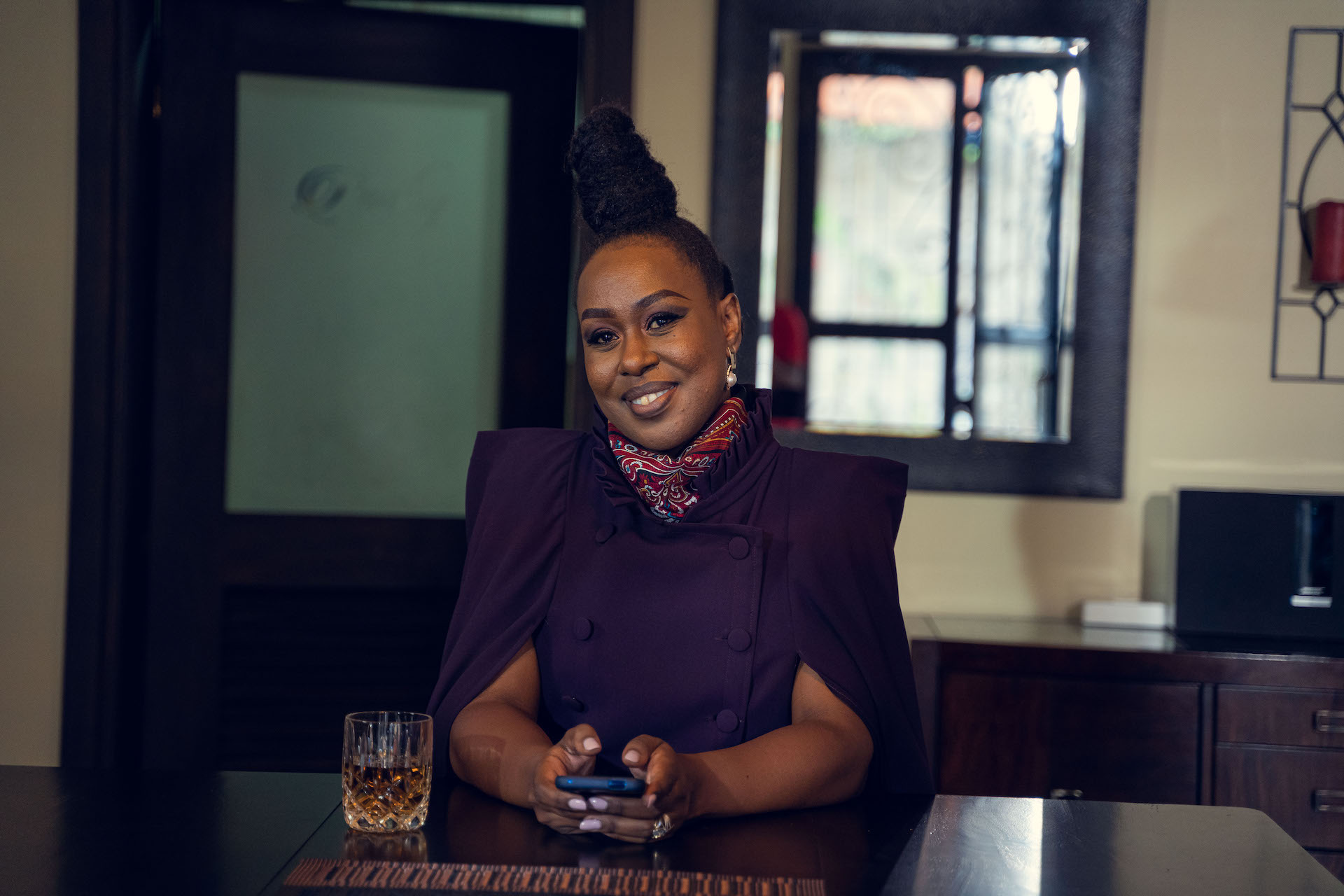 Dora Nyaboke as Evangeline in Showmax telenovela Second Family