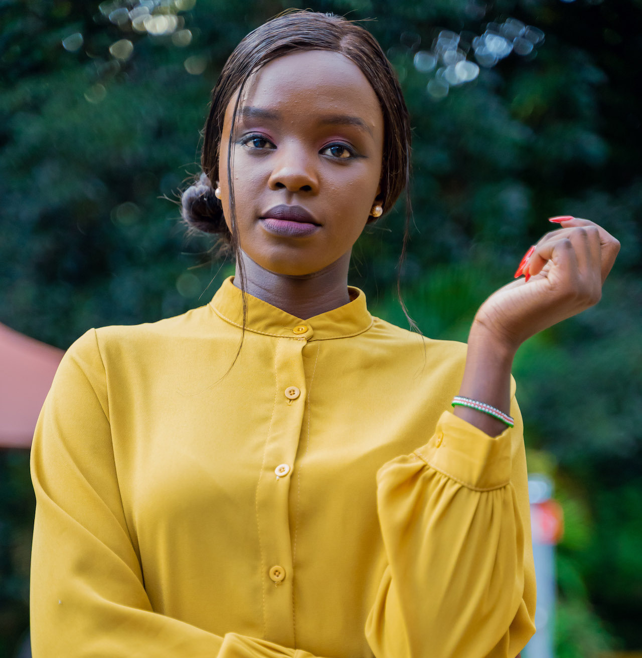 Vanessa Okeyo plays Sinde in Second Family S1 on Showmax