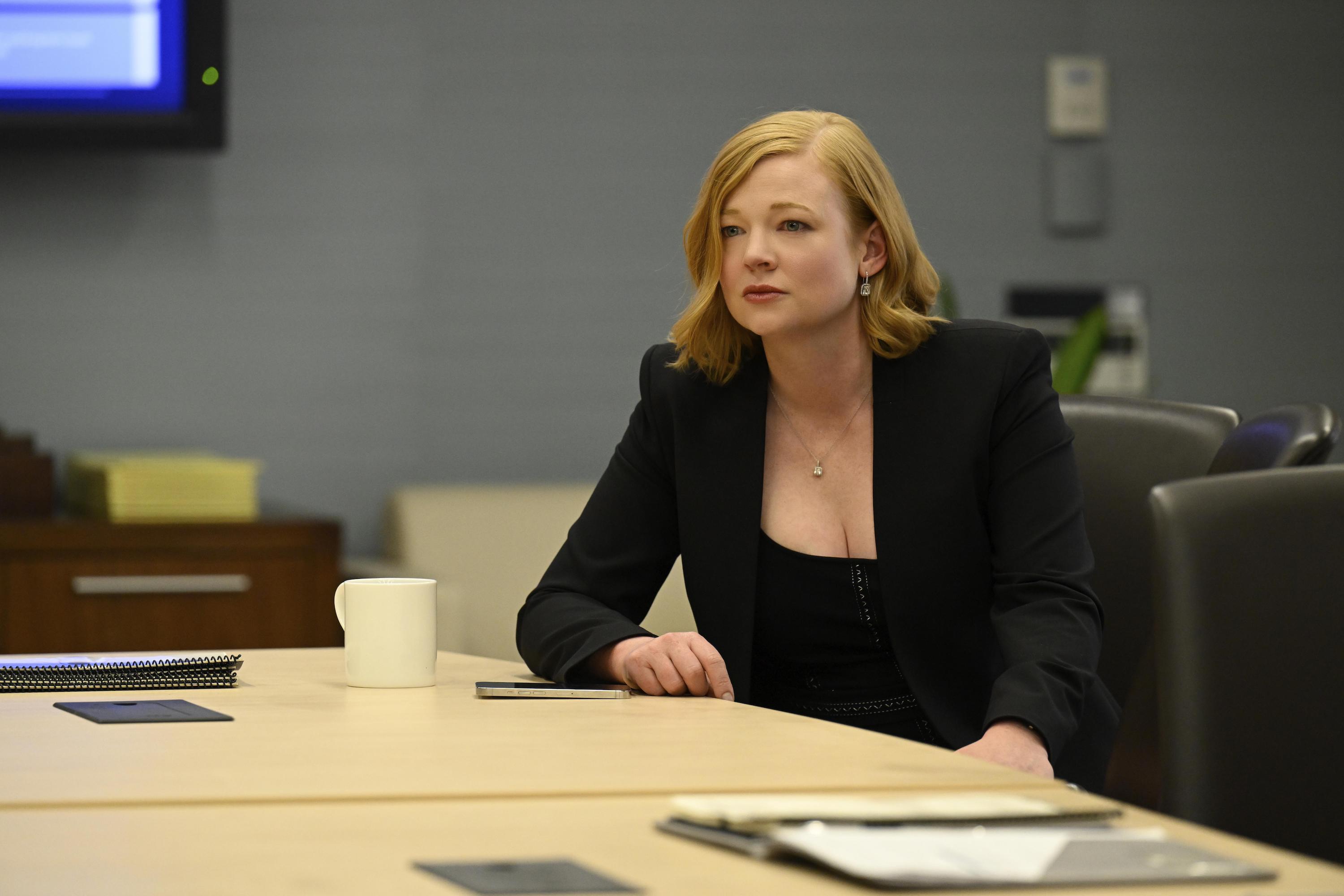 Sarah Snook in Succession Season 4 on Showmax