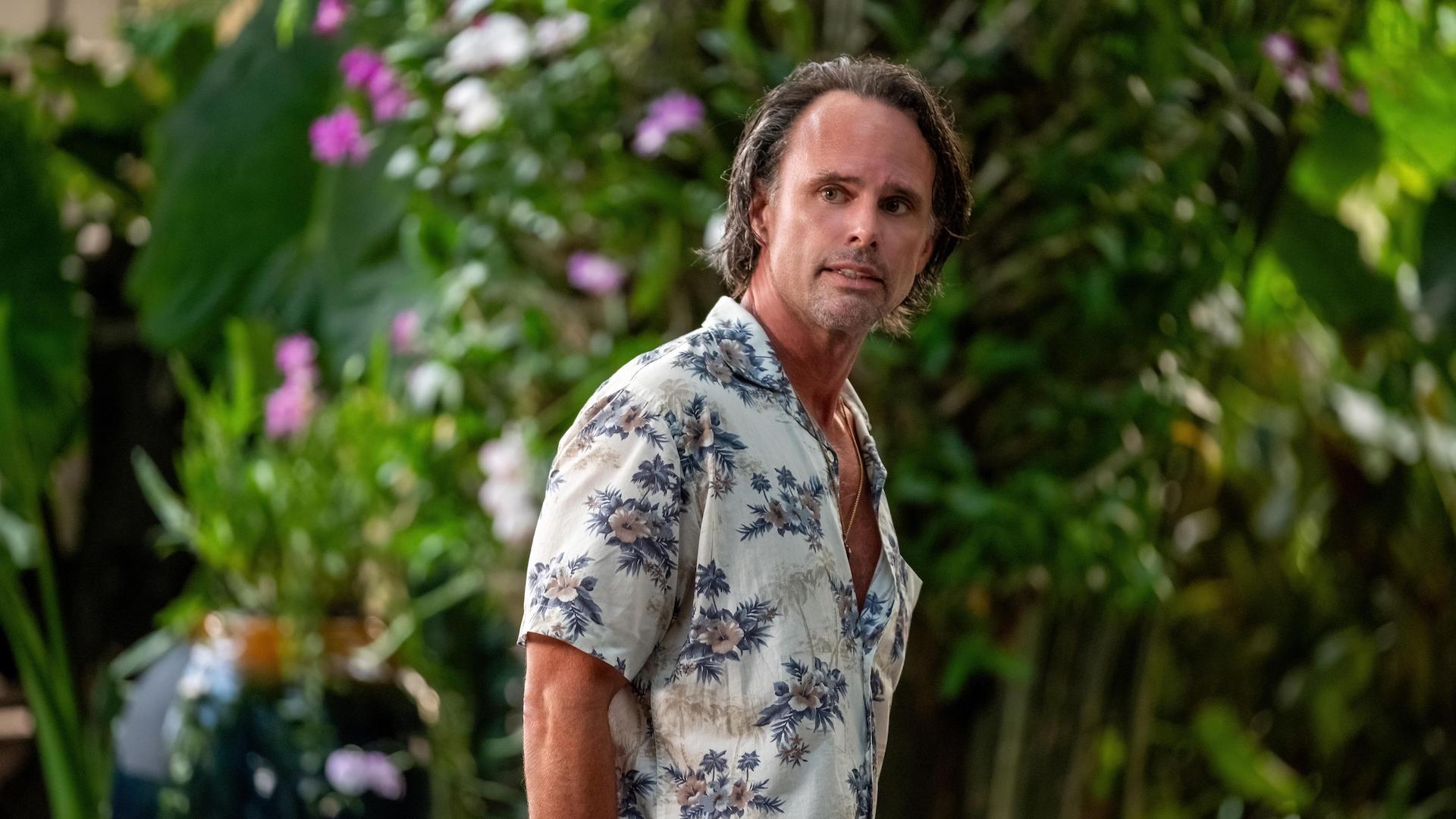 Walton Goggins as Rick Hatchett in The White Lotus S3 on Showmax