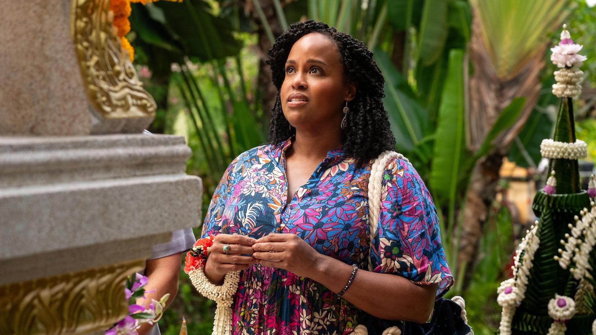 Natasha Rothwell as Belinda Lindsey in The White Lotus S3 on Showmax