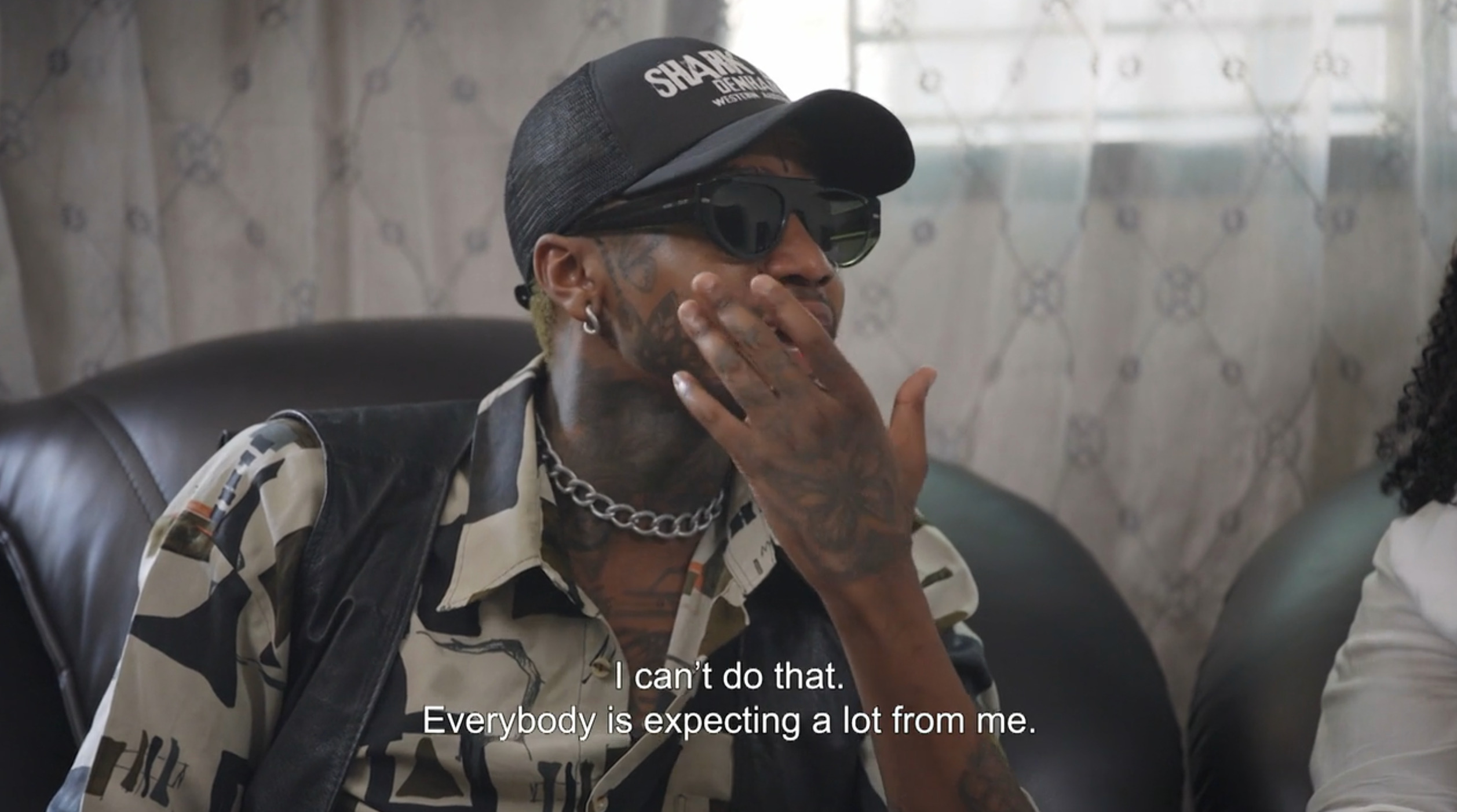 Themba Broly in his reality series, Themba My Inked World