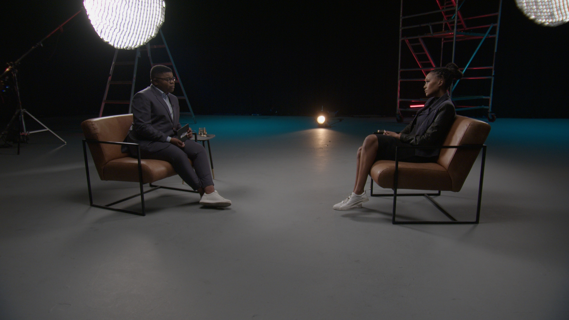 Zoe Mthiyane gets interviewed on Unfollowed, now streaming on Showmax