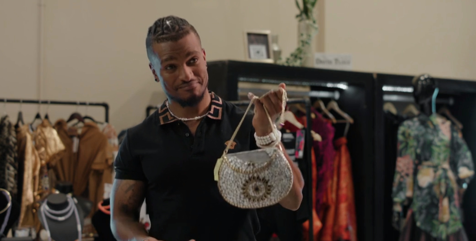 Vuyani at his new job in Adulting