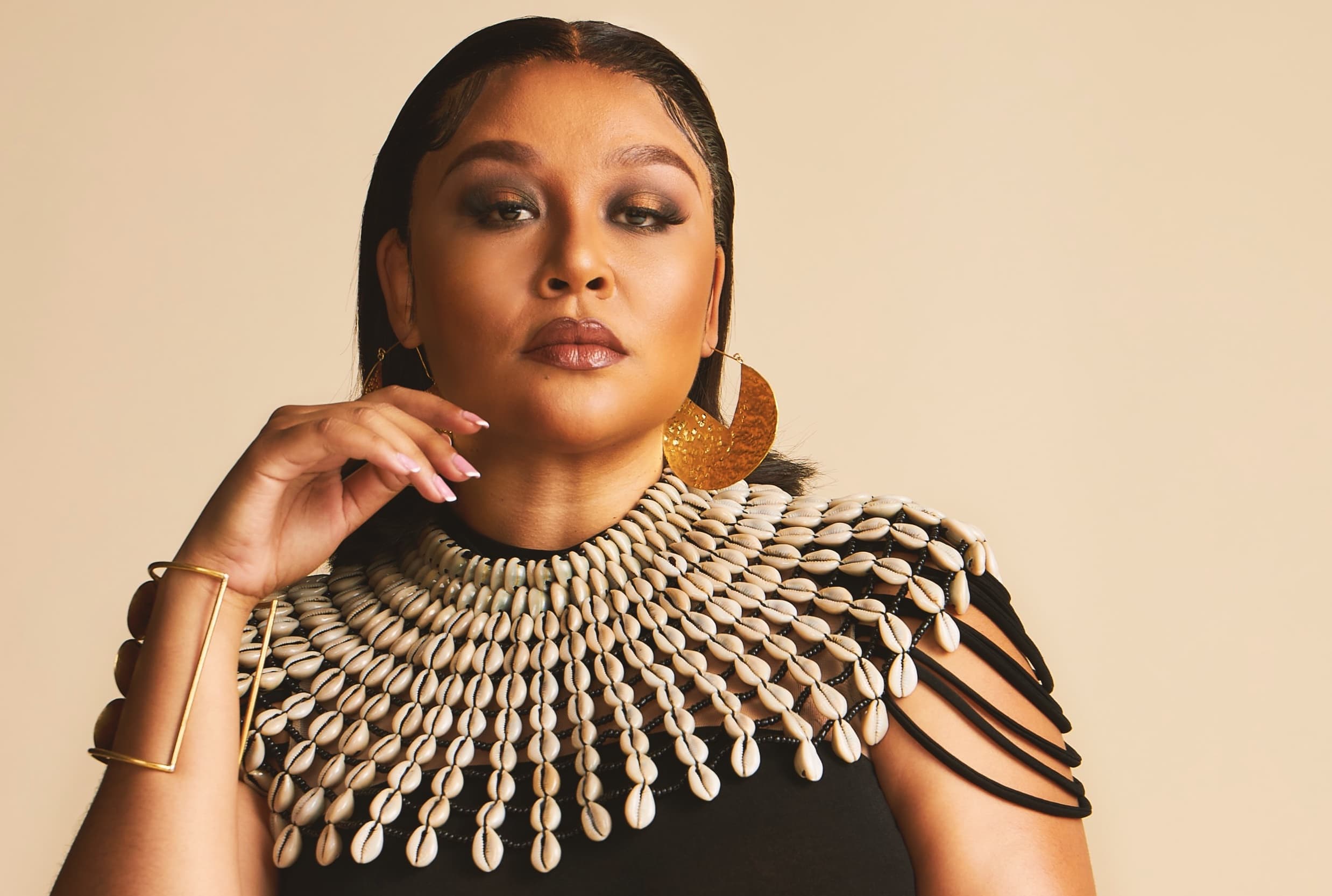 Angela Sithole as Winnie in Empini on Showmax