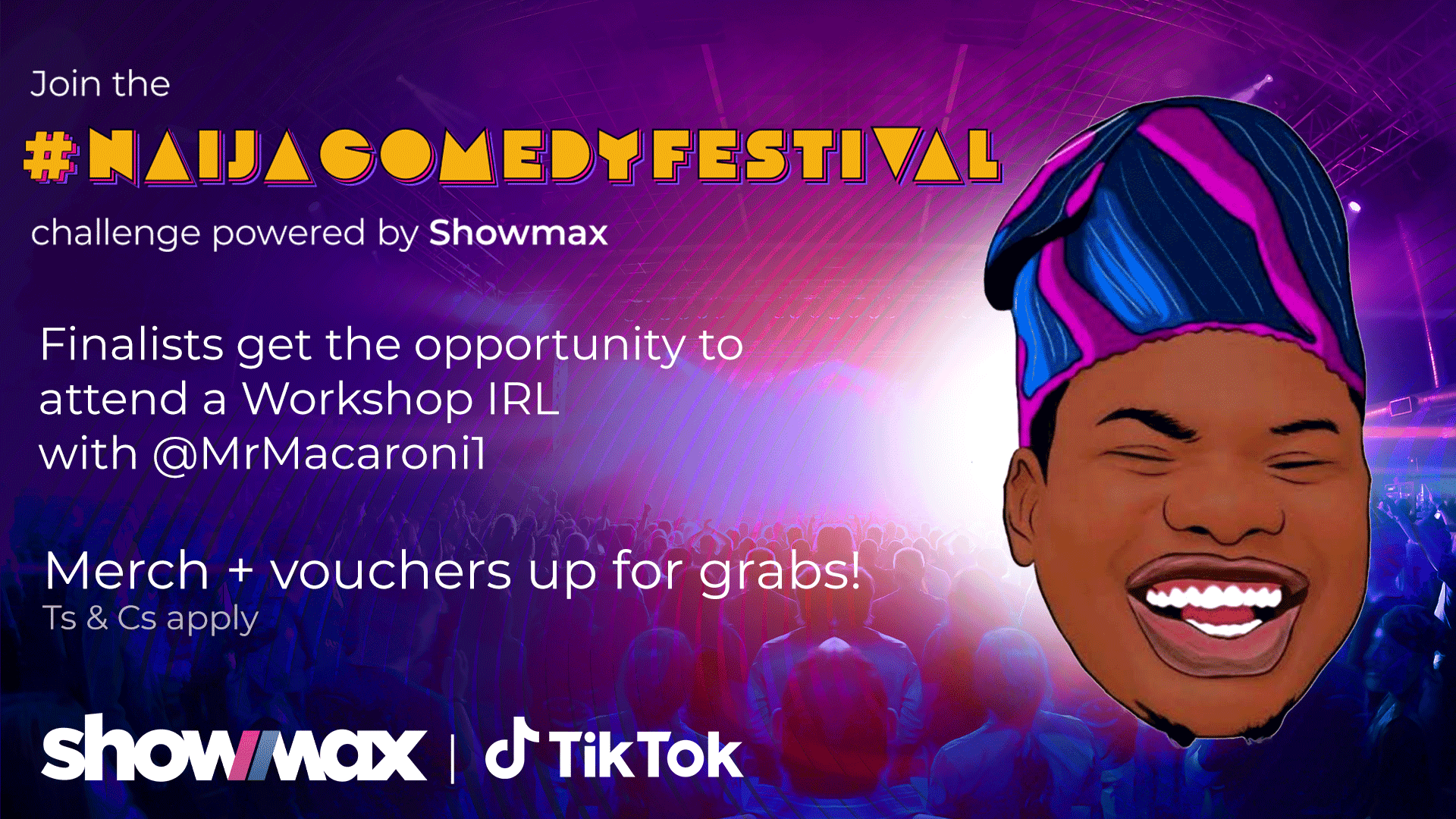 TikTok Naija Comedy Festival powered by Showmax