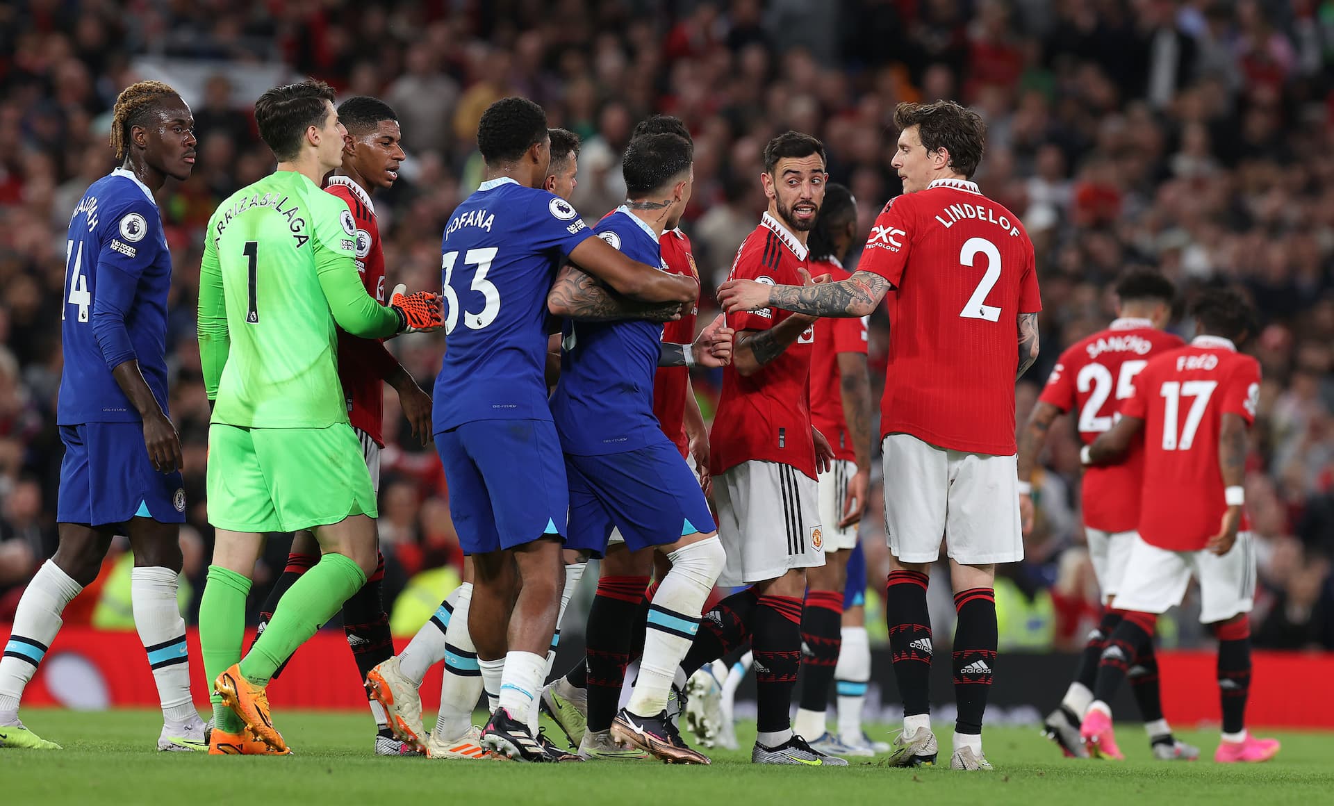 Manchester United v Chelsea FC - Premier League live on Showmax Pro Mobile courtesy of SuperSport