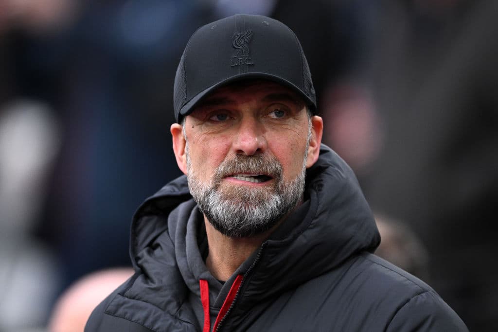 Liverpool coach Jurgen Klopp in the West Ham United vs Liverpool game live on Showmax Premier League.