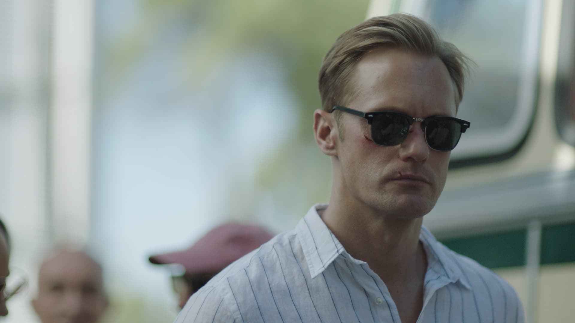 Alexander Skarsgard in Infinity Pool