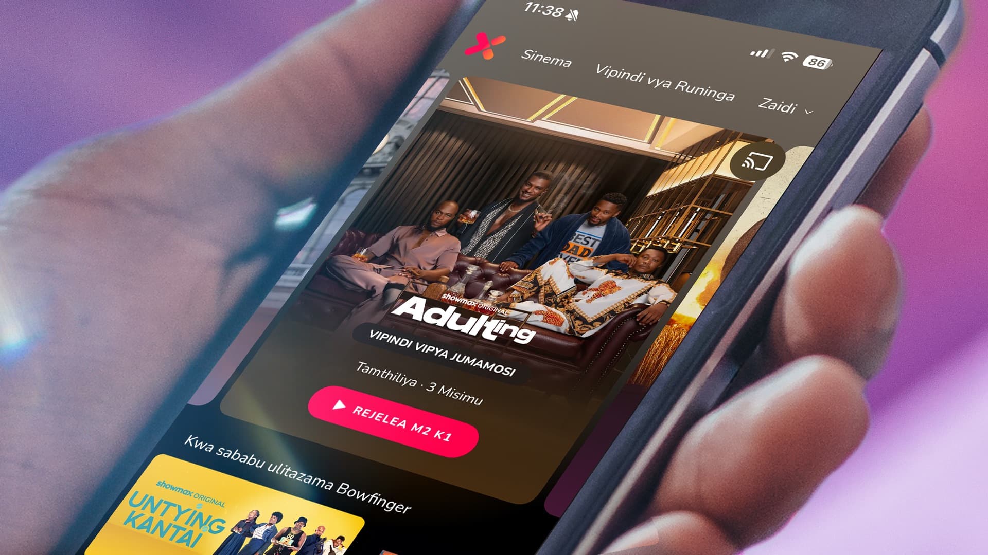 Showmax in Swahili