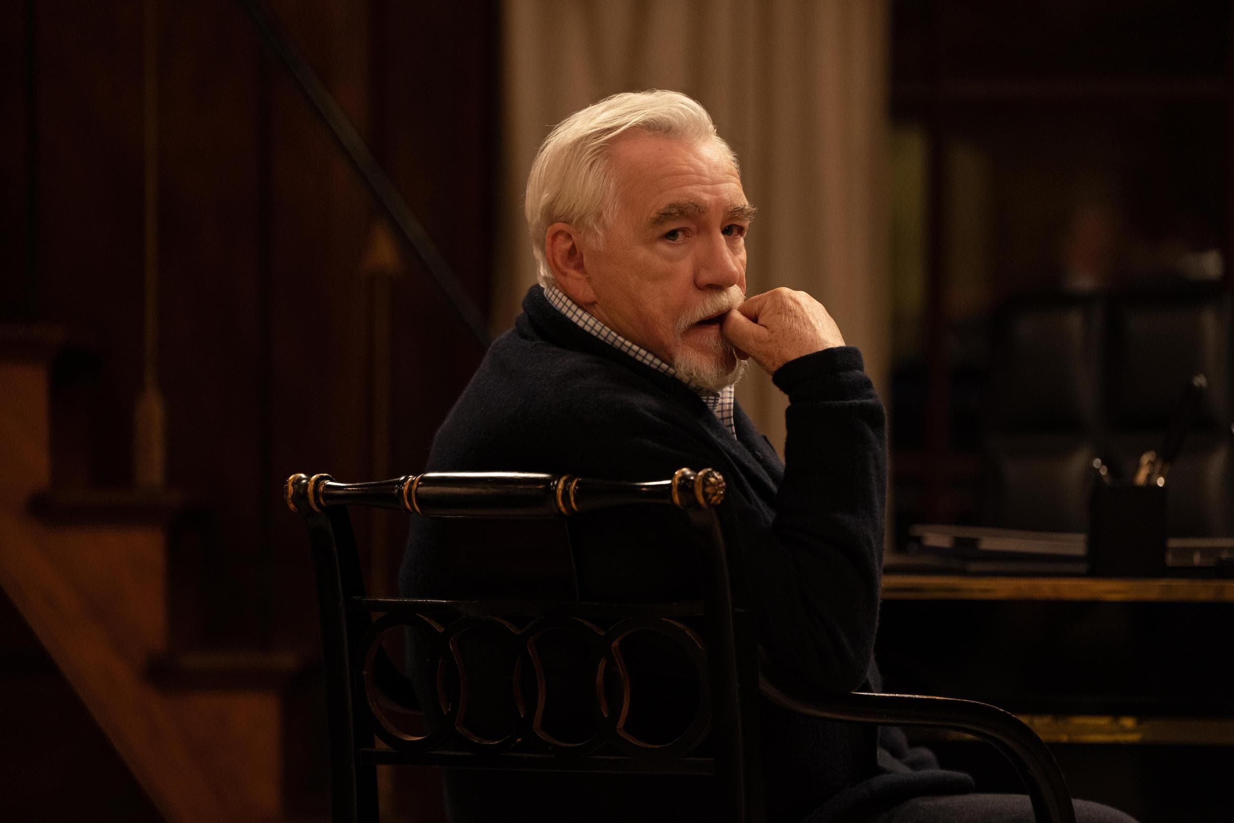 Brian Cox as Logan Roy in Succession