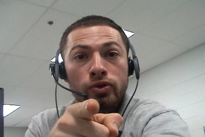 A still from Telemarketers, a documentary on Showmax