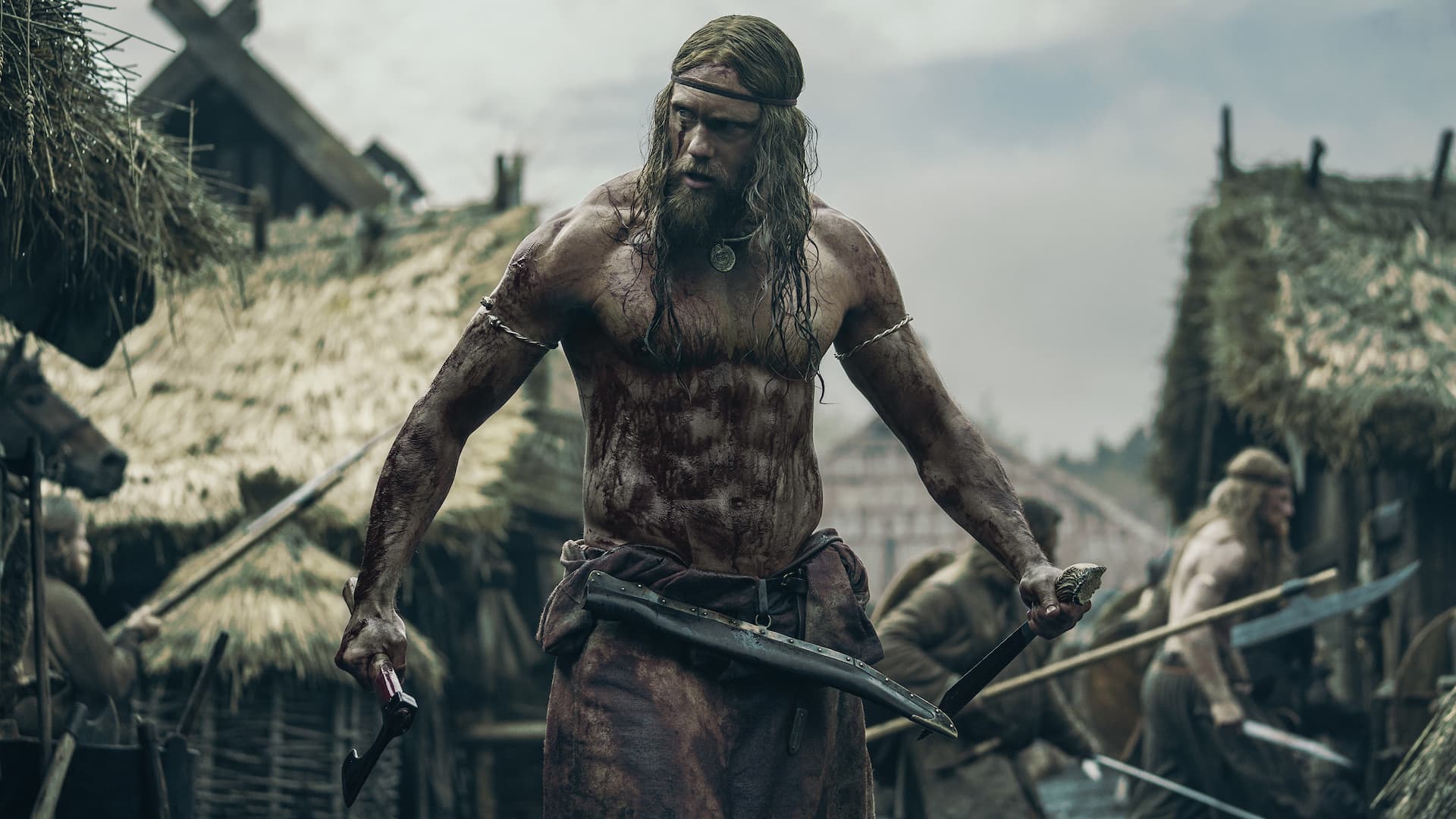 Alexander Skarsgård plays the Viking prince in The Northman